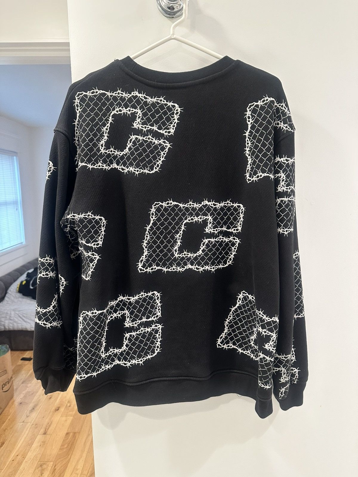Other CUTTHROAT Barbed Wire Crewneck Sweatshirt Black Size US L / EU 52-54 / 3 - 1 Thumbnail