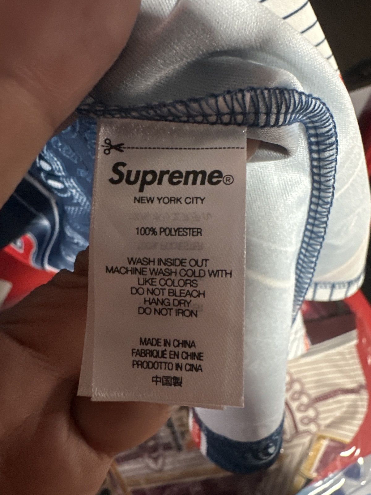 Supreme Supreme por ciento jersey Size US M / EU 48-50 / 2 - 4 Thumbnail