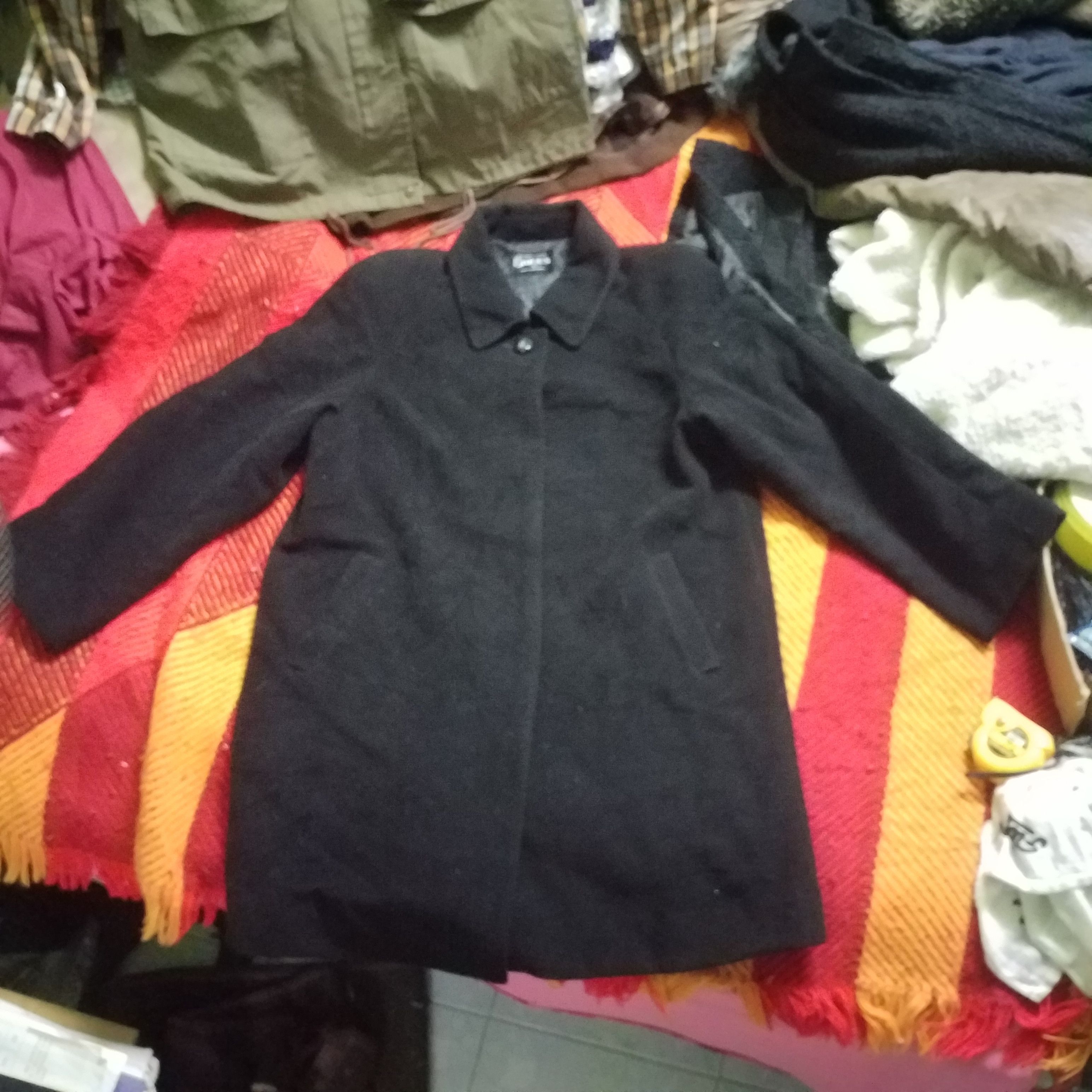 Japanese Brand VERY SOFT WOOL LONG COAT JACKET Size US L / EU 52-54 / 3 - 1 Thumbnail
