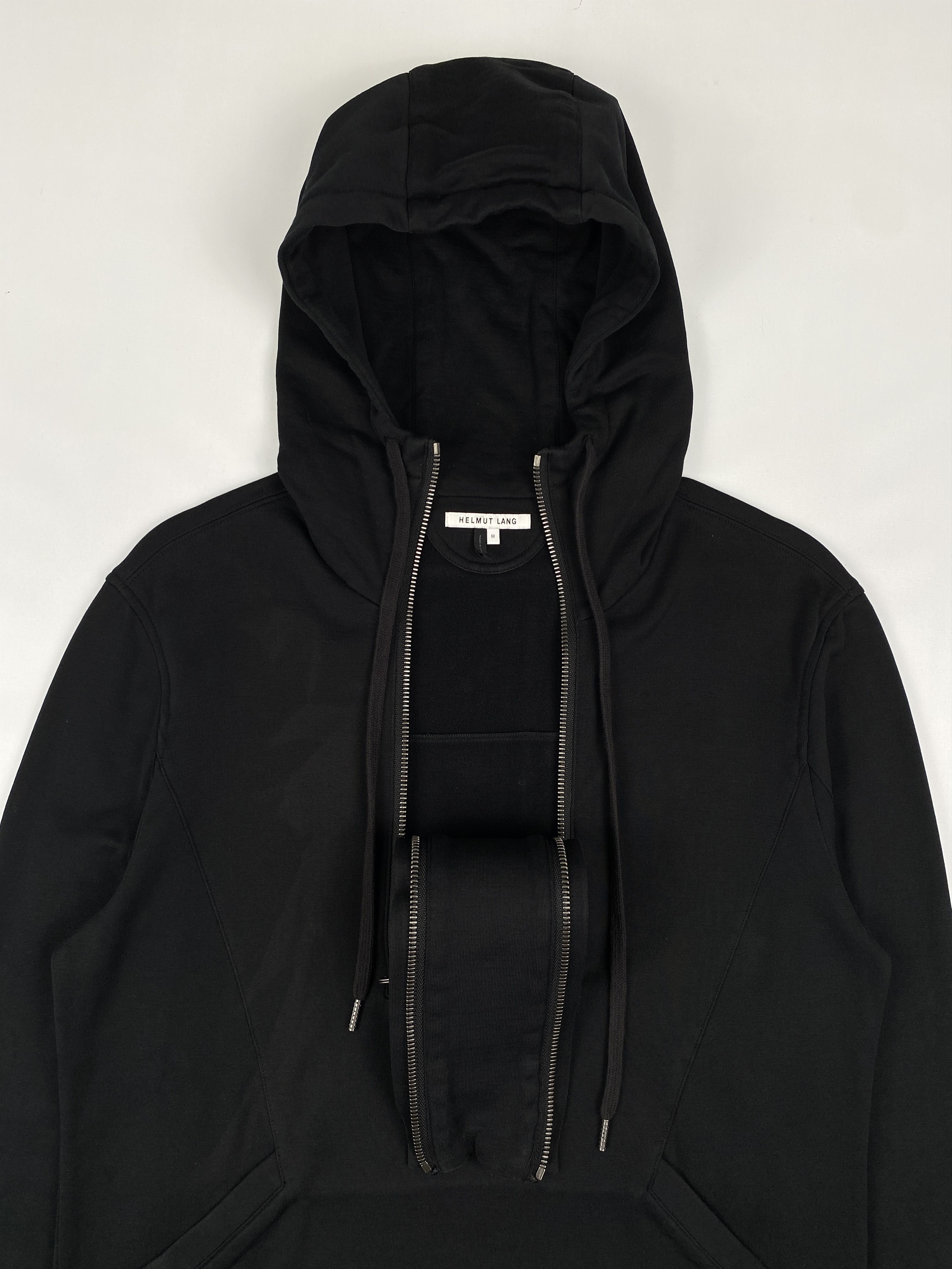 Helmut Lang Half Double Zippered Hooded Jacket Size US M / EU 48-50 / 2 - 8 Thumbnail