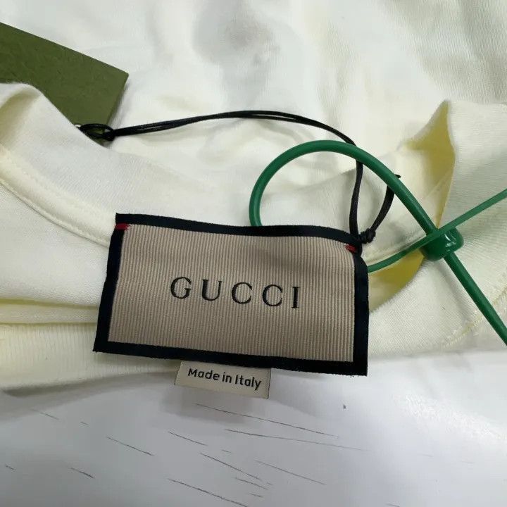 Gucci Gucci Gucci Lido Print Crew Neck Short Sleeve T-Shirt -250 Size US L / EU 52-54 / 3 - 3 Thumbnail