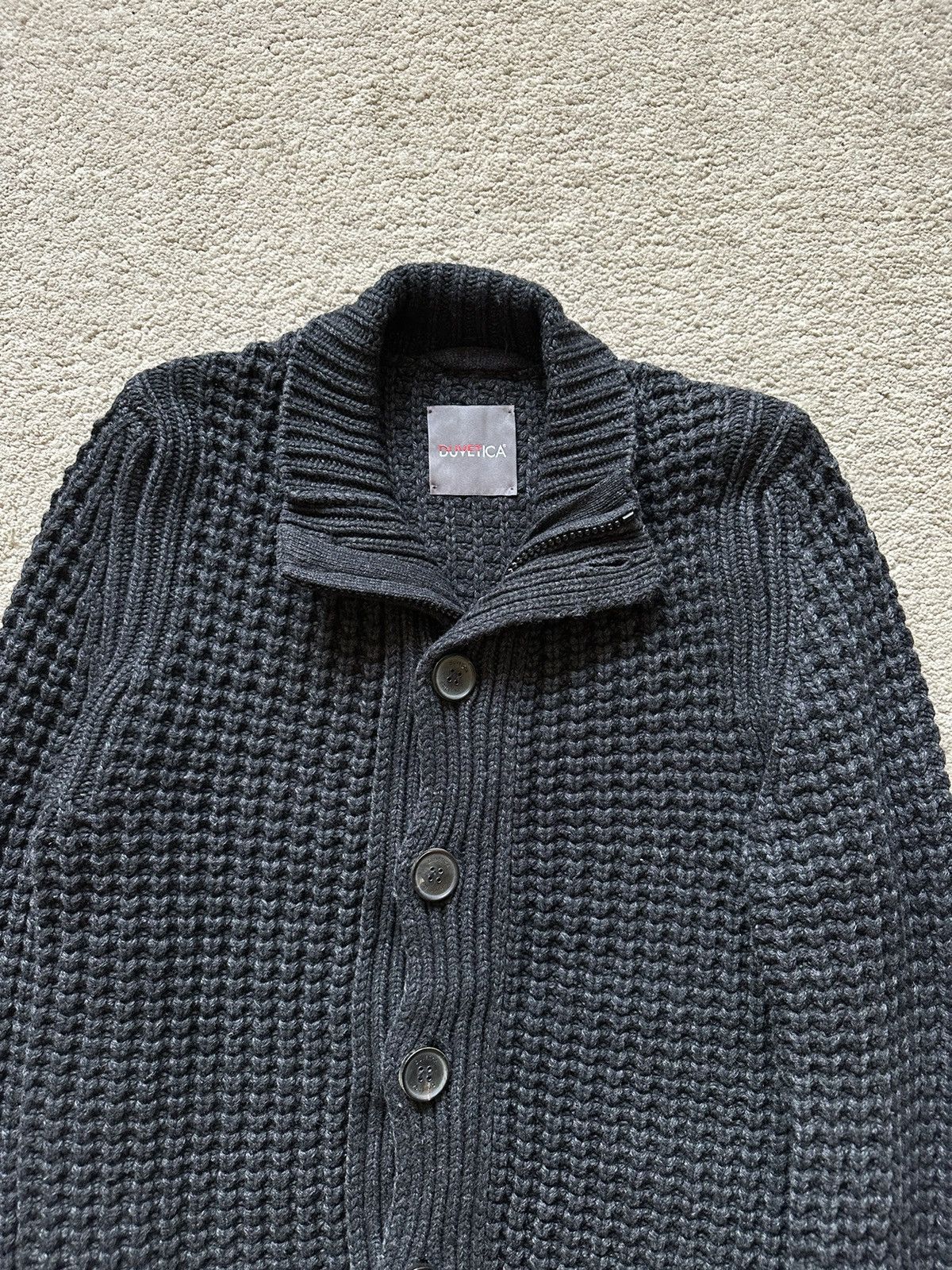 Duvetica AW11 Duvetica Heavy Hand Knit Cowichan Jacket Size US M / EU 48-50 / 2 - 2 Thumbnail