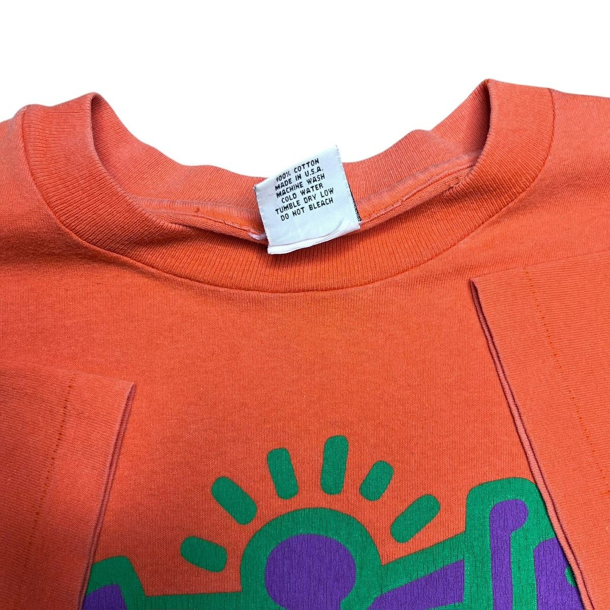 Other 1980s Keith Haring Batman Angel Devil Pop Shop Art T-Shirt Size US M / EU 48-50 / 2 - 4 Thumbnail