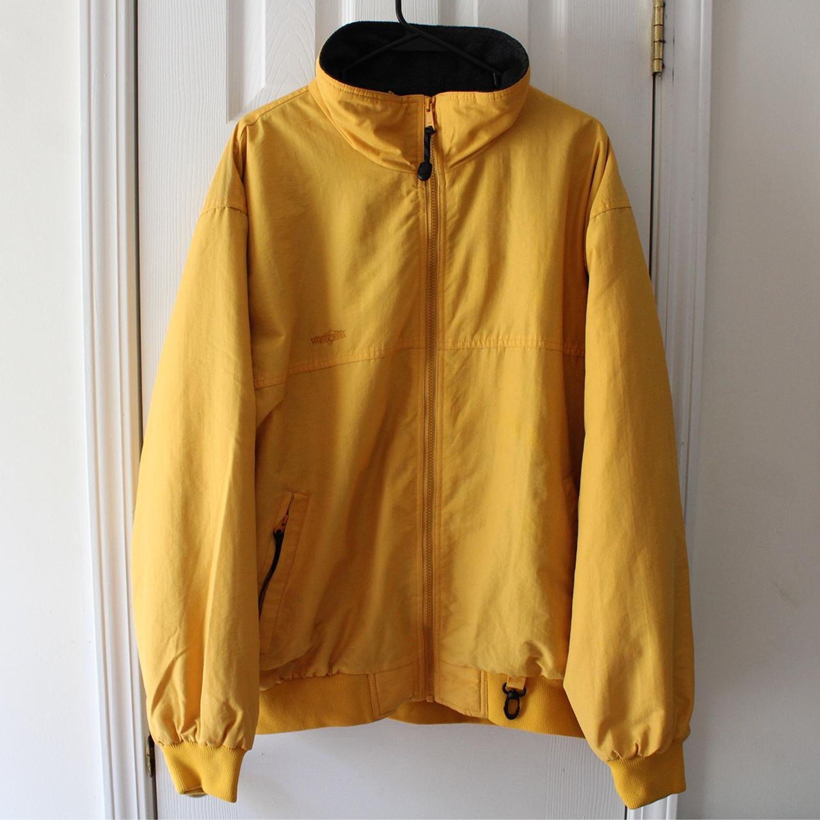 White Sierra Vintage 90's Yellow White Sierra Zip-Up Bomber Jacket Size US XL / EU 56 / 4 - 7 Thumbnail