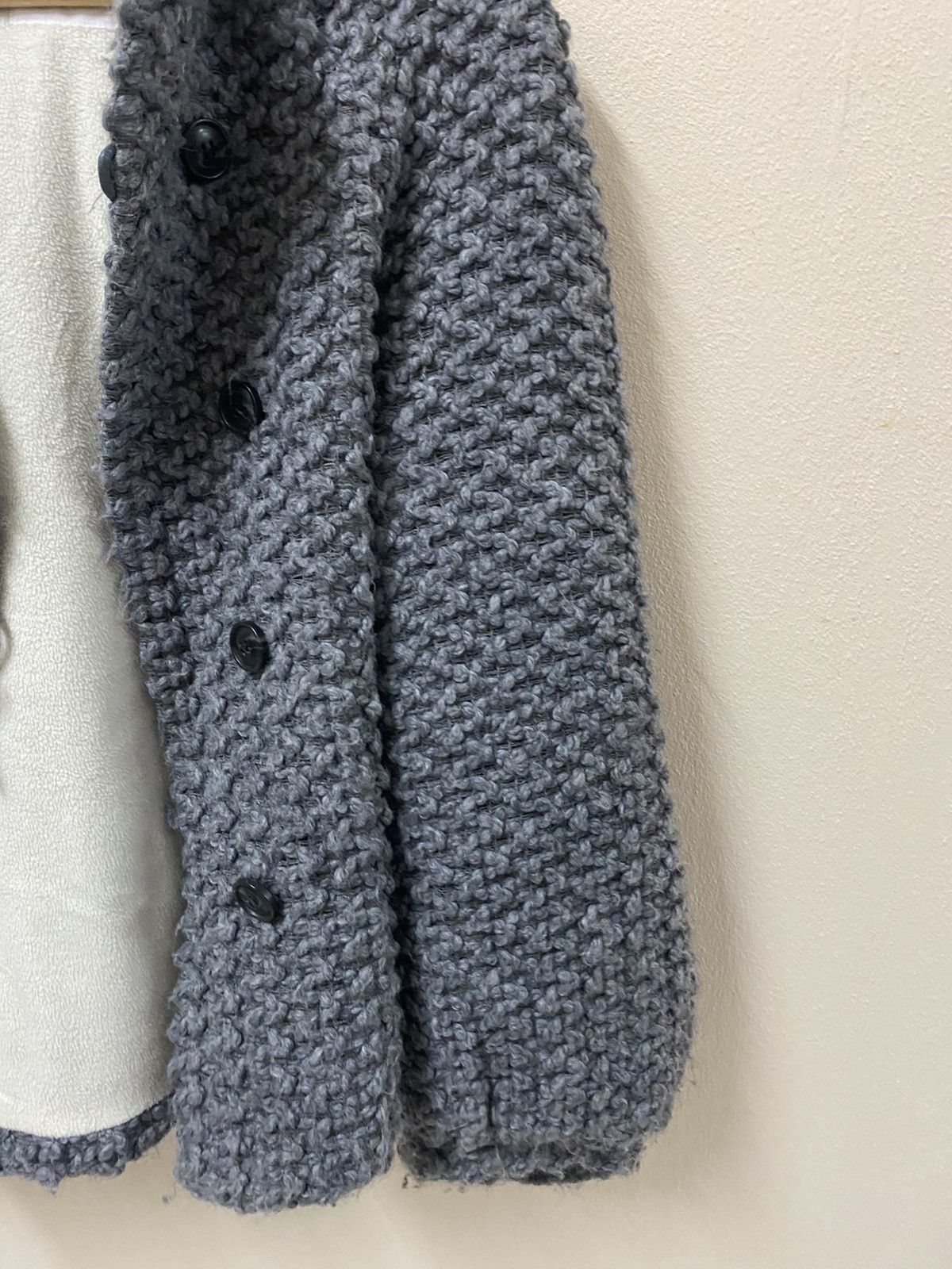 Issey Miyake Tsumori Chisato Textured Knit Hooded Jacket –Japan Archive Size M / US 6-8 / IT 42-44 - 5 Thumbnail