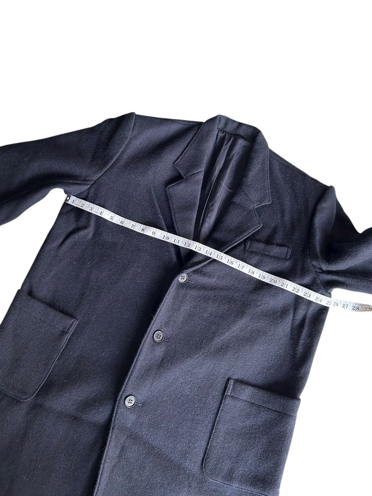Yohji Yamamoto Y's Yohji Yamamoto Wool Long Coat - dmc Size US L / EU 52-54 / 3 - 15 Thumbnail