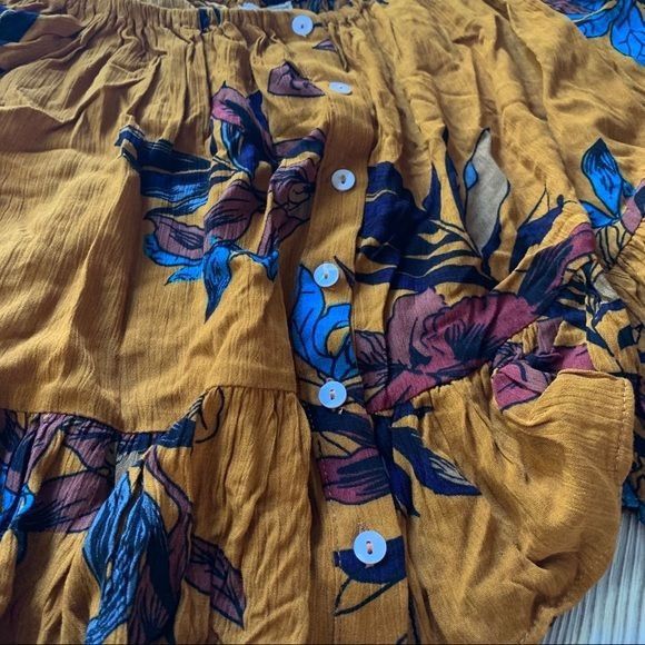 Other Sadie & Sage Boho Floral Flowy 100% Rayon Top L Size L / US 10 / IT 46 - 5 Thumbnail