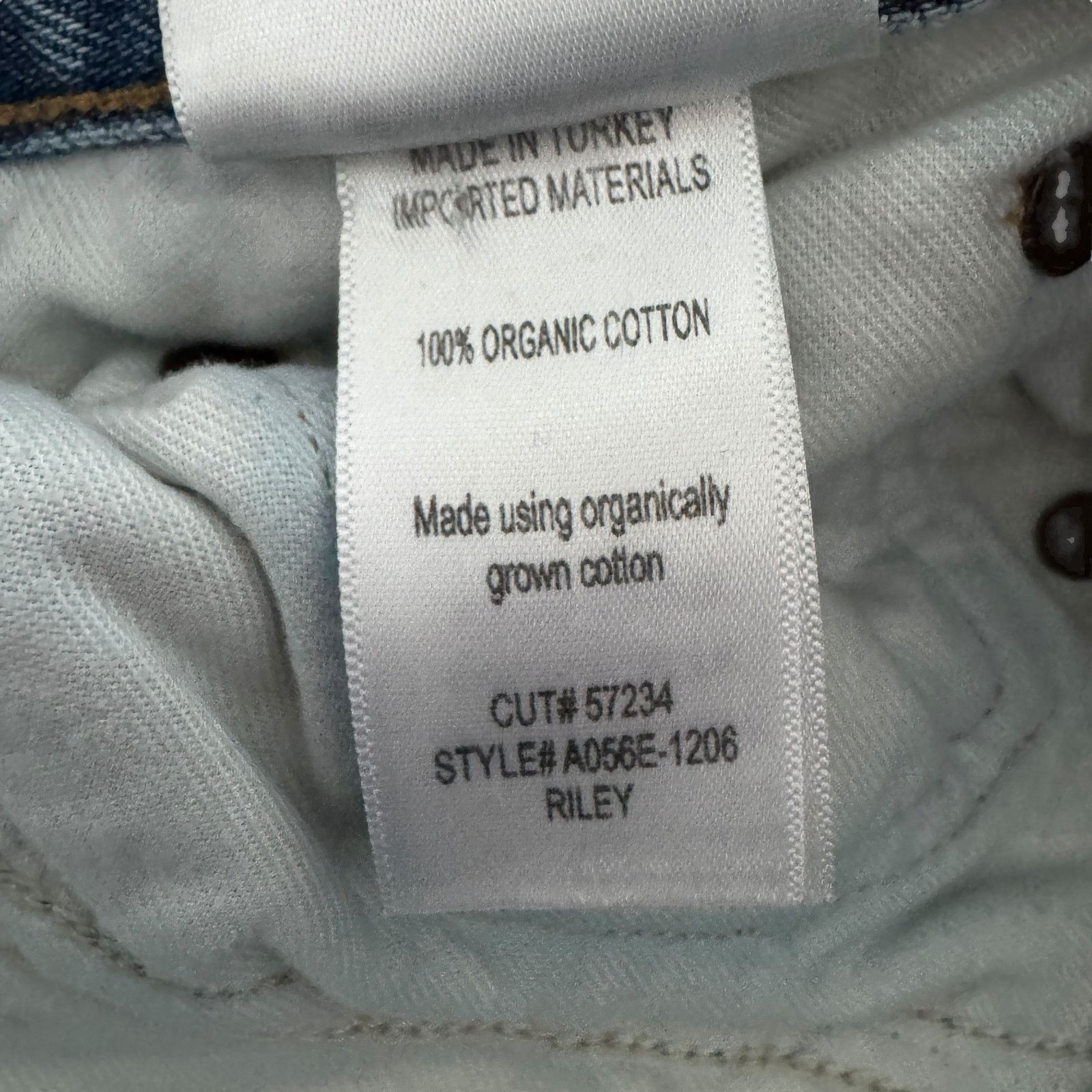Agolde AGOLDE Riley High Rise Straight Jean Escalate Wash Size 26" / US 2 / IT 38 - 7 Thumbnail