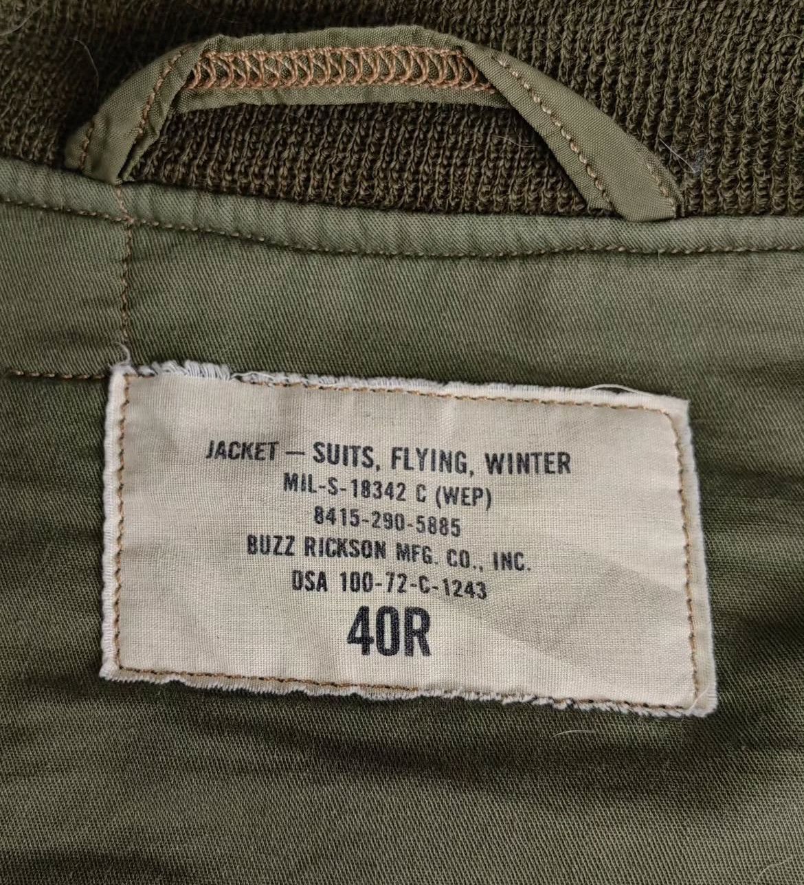 Buzz Rickson's 2000s Buzz Rickson Toyo Enterprise G8 Military Jacket Size US L / EU 52-54 / 3 - 5 Thumbnail