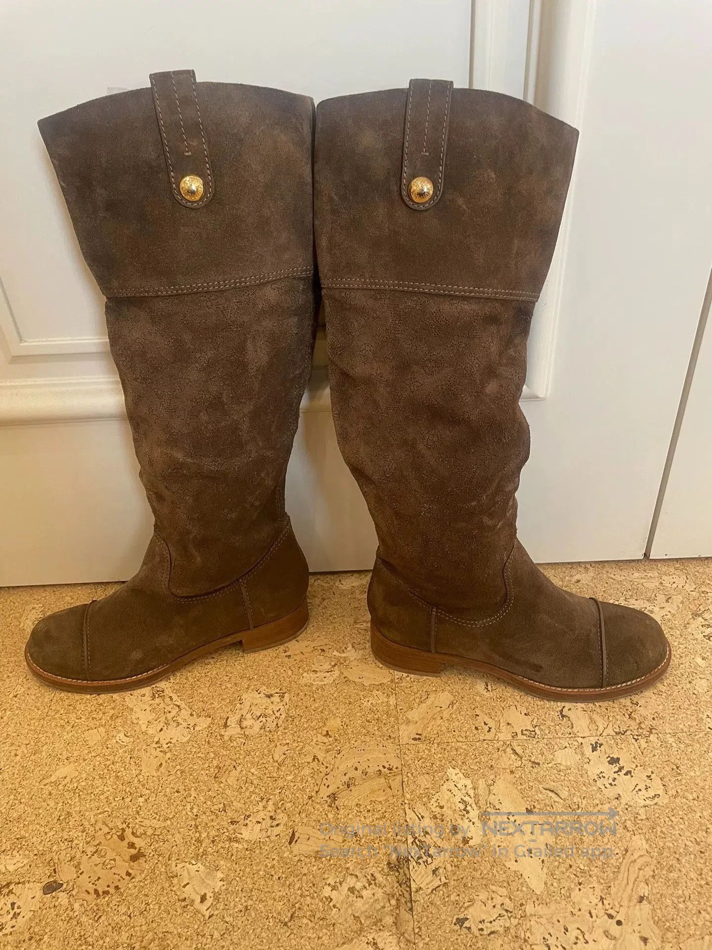 Louis Vuitton LV Suede Knee. Size US 6.5 / IT 36.5 - 2 Thumbnail
