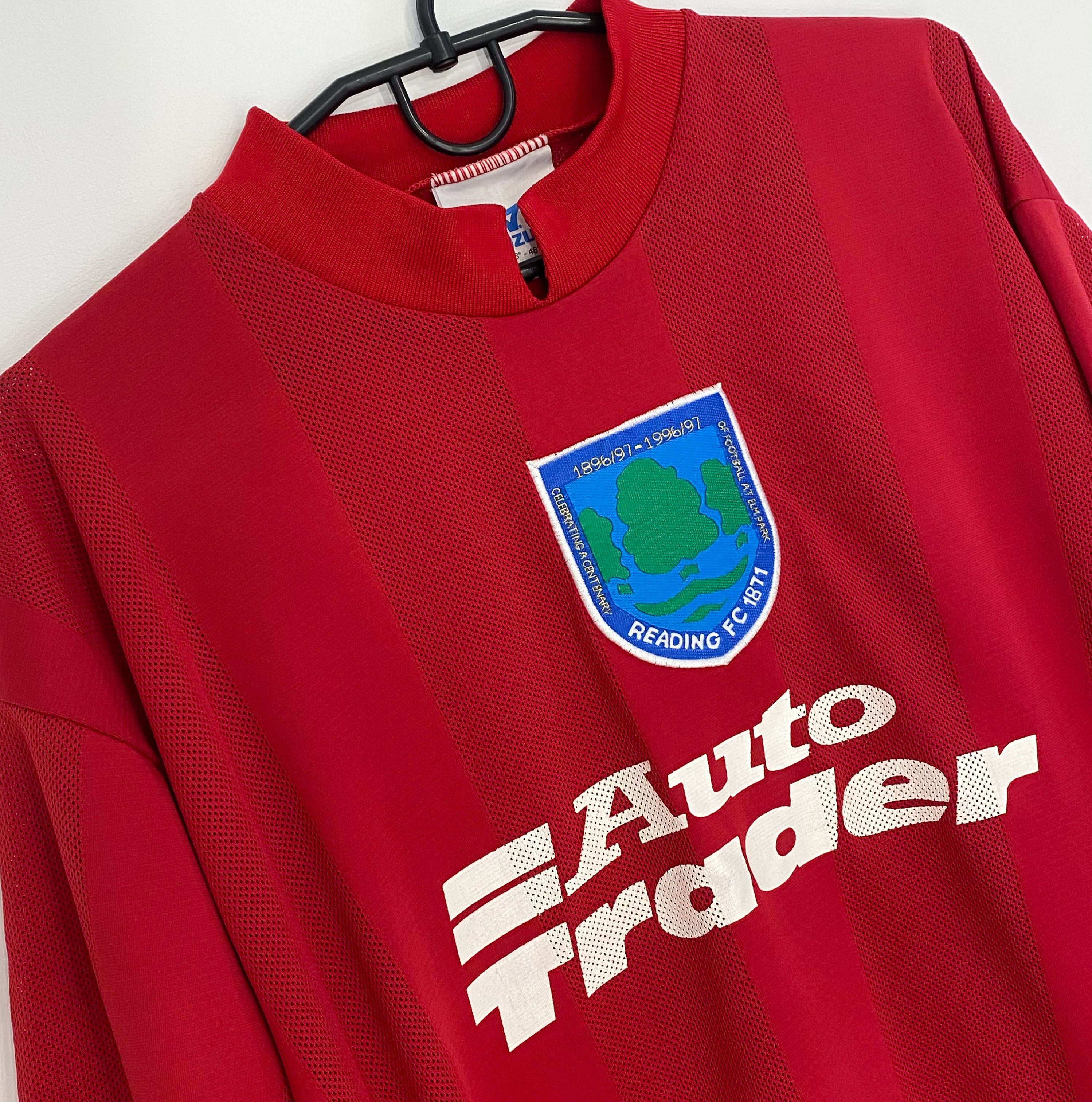 Mizuno Vintage Mizuno Reading FC 1996/97 Soccer Jersey Size US XL / EU 56 / 4 - 2 Thumbnail