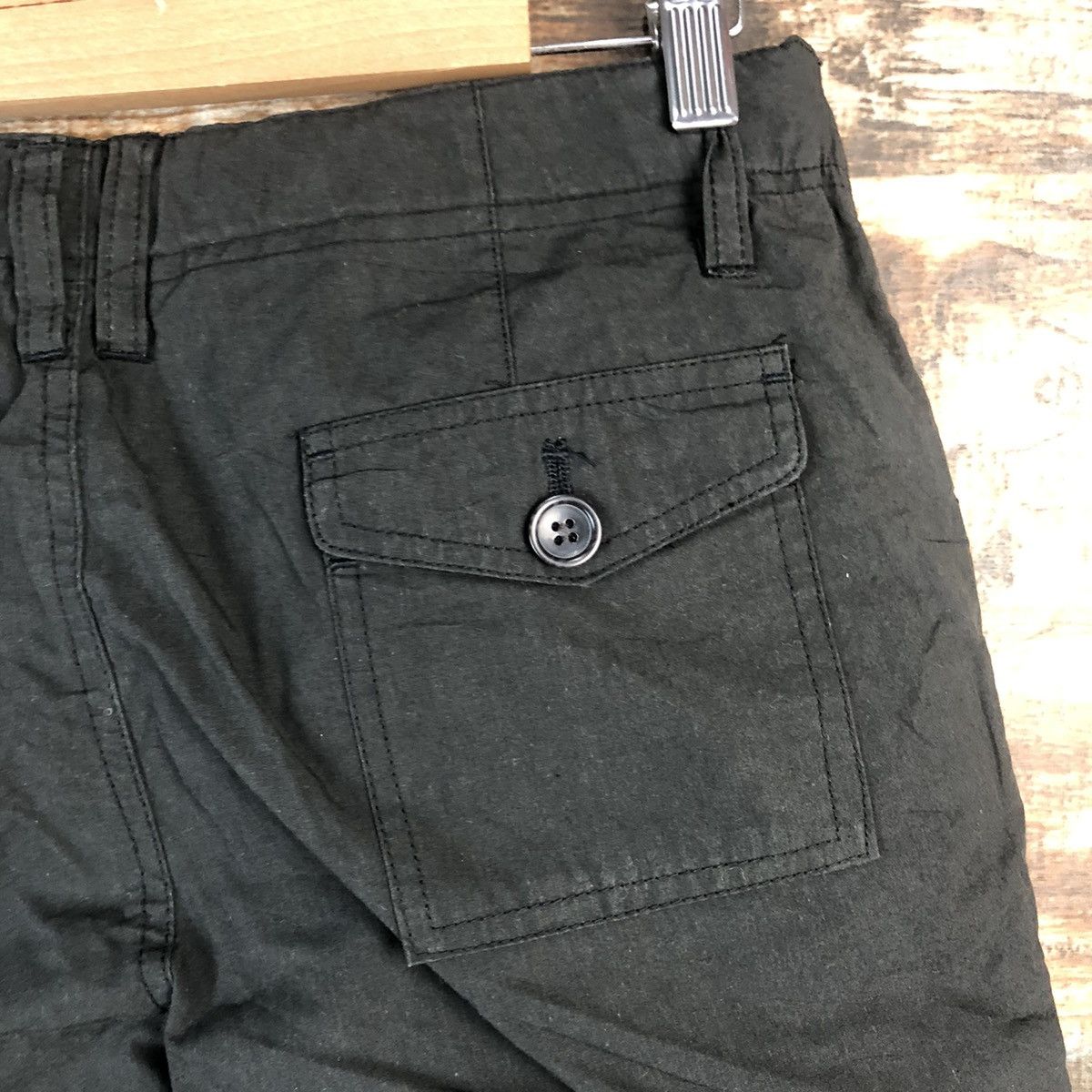 Japanese Brand DL Japanese Brand Black Cargo Multipocket Pants #C702 Size US 28 / EU 44 - 15 Thumbnail