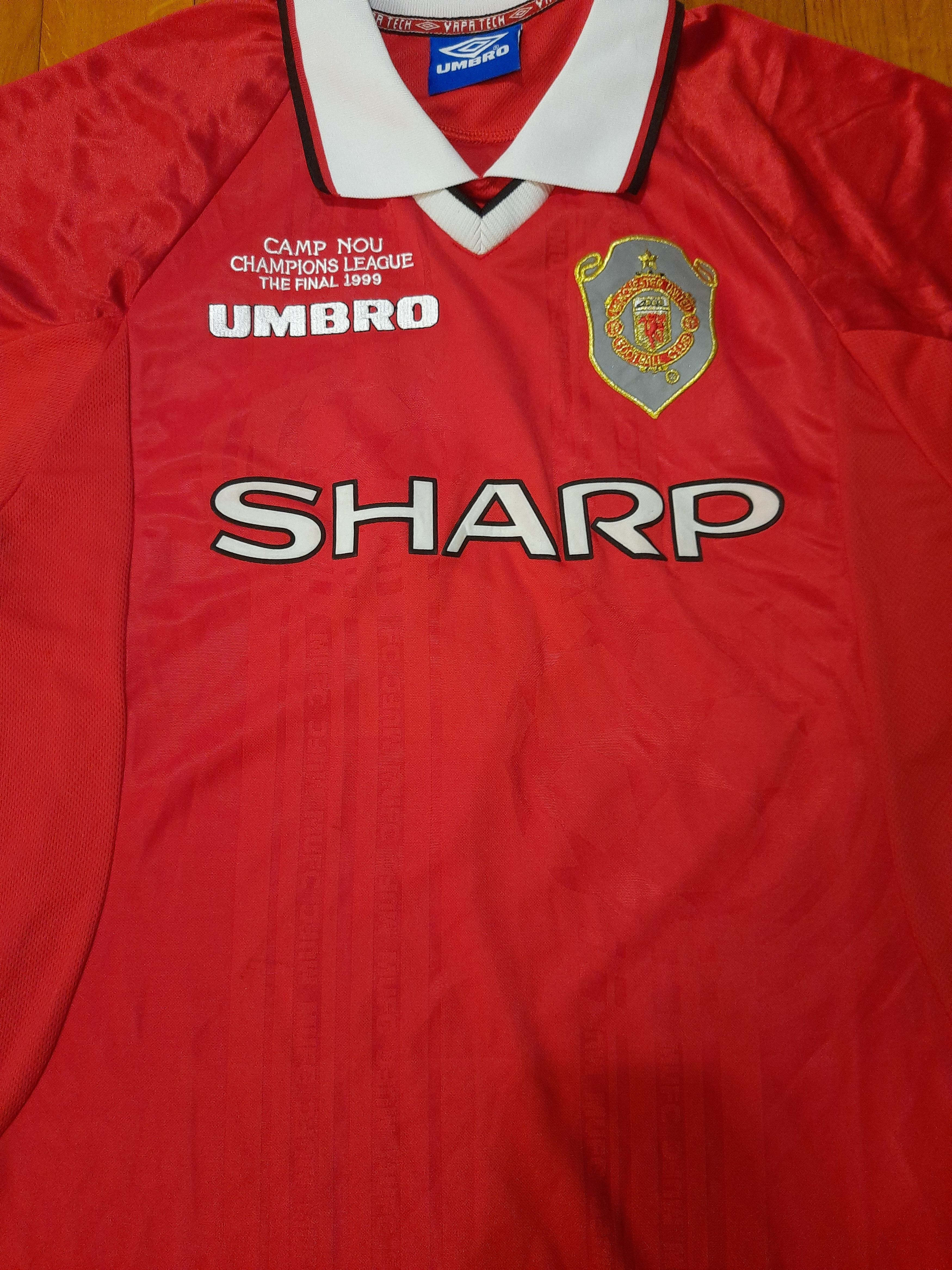 Other David Backham Retro Football Soccer Jersey Size US XL / EU 56 / 4 - 4 Thumbnail