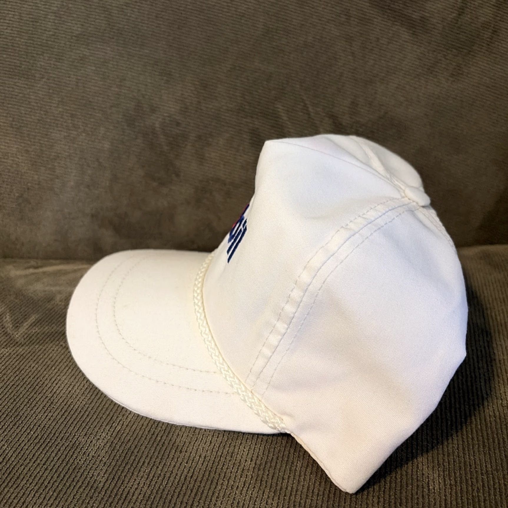 Roper VINTAGE Mobil Racing Gasoline White Rope SnapBack Hat Cap Men One Size White Rope SnapBack Hat Cap Racing Gasoline Mobil Vintage Men Size ONE SIZE - 3 Thumbnail
