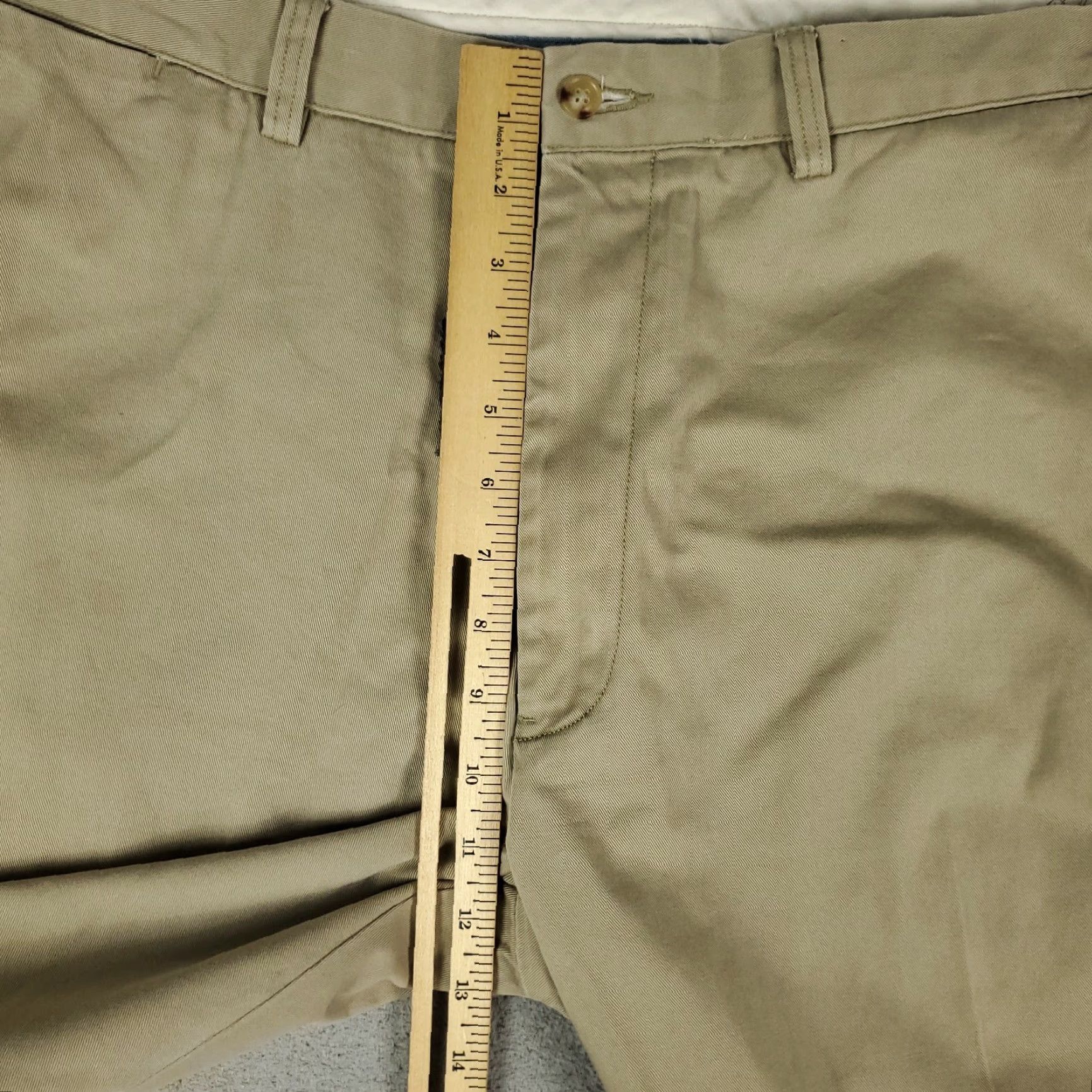 Ralph Lauren Ralph Lauren Chino Pants Mens 42x30 Beige Flat Front Casual Trousers Size US 42 / EU 58 - 4 Thumbnail