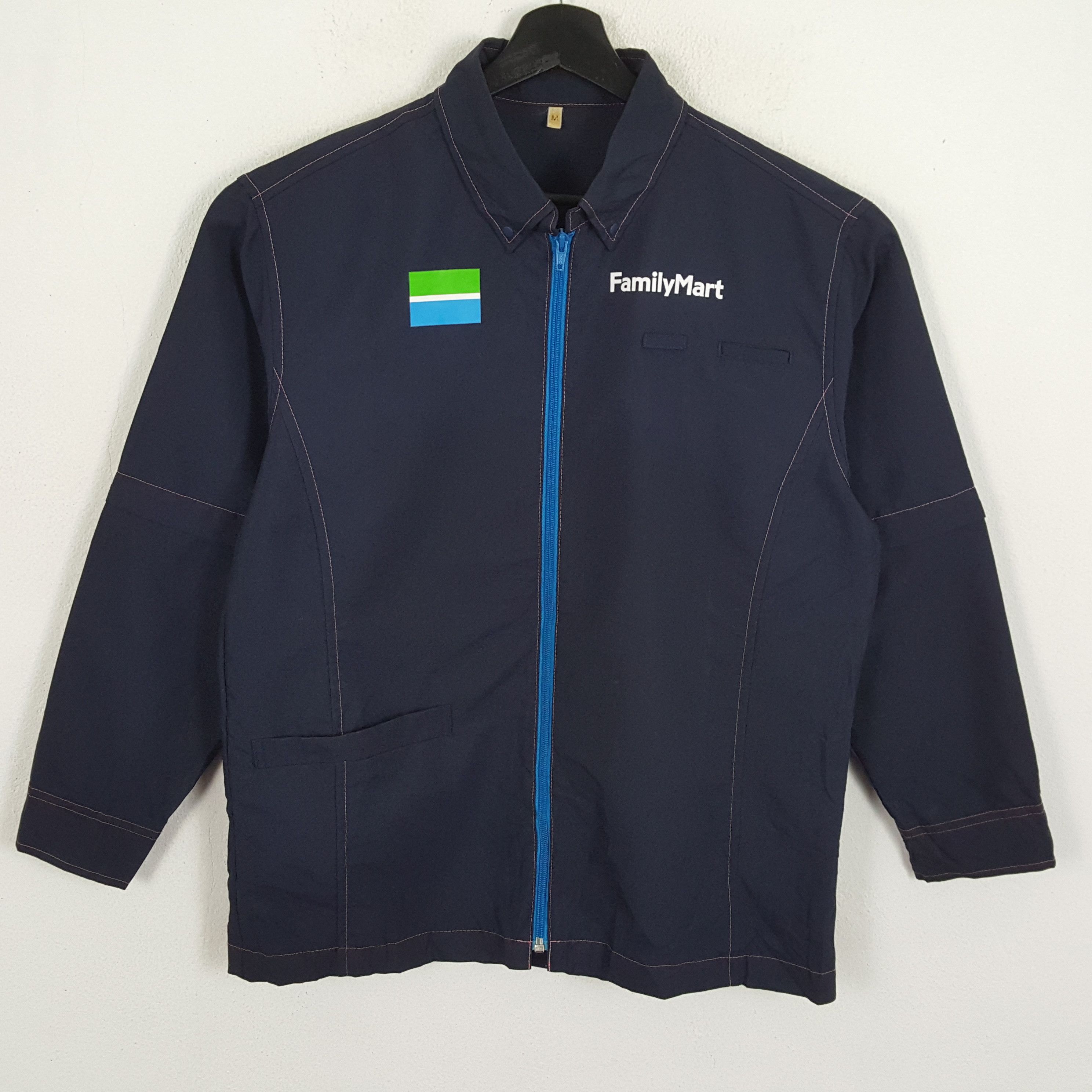 Japanese Brand × Vintage FAMILY MART Japanese Brand Working Uniform Jacket Size US M / EU 48-50 / 2 - 1 Thumbnail