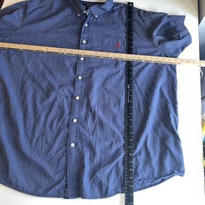 U.S. Polo Assn. U.S. Polo Assn. Big & Tall Mens Classic Fit Short Sleeve But Size US XXL / EU 58 / 5 - 4 Thumbnail