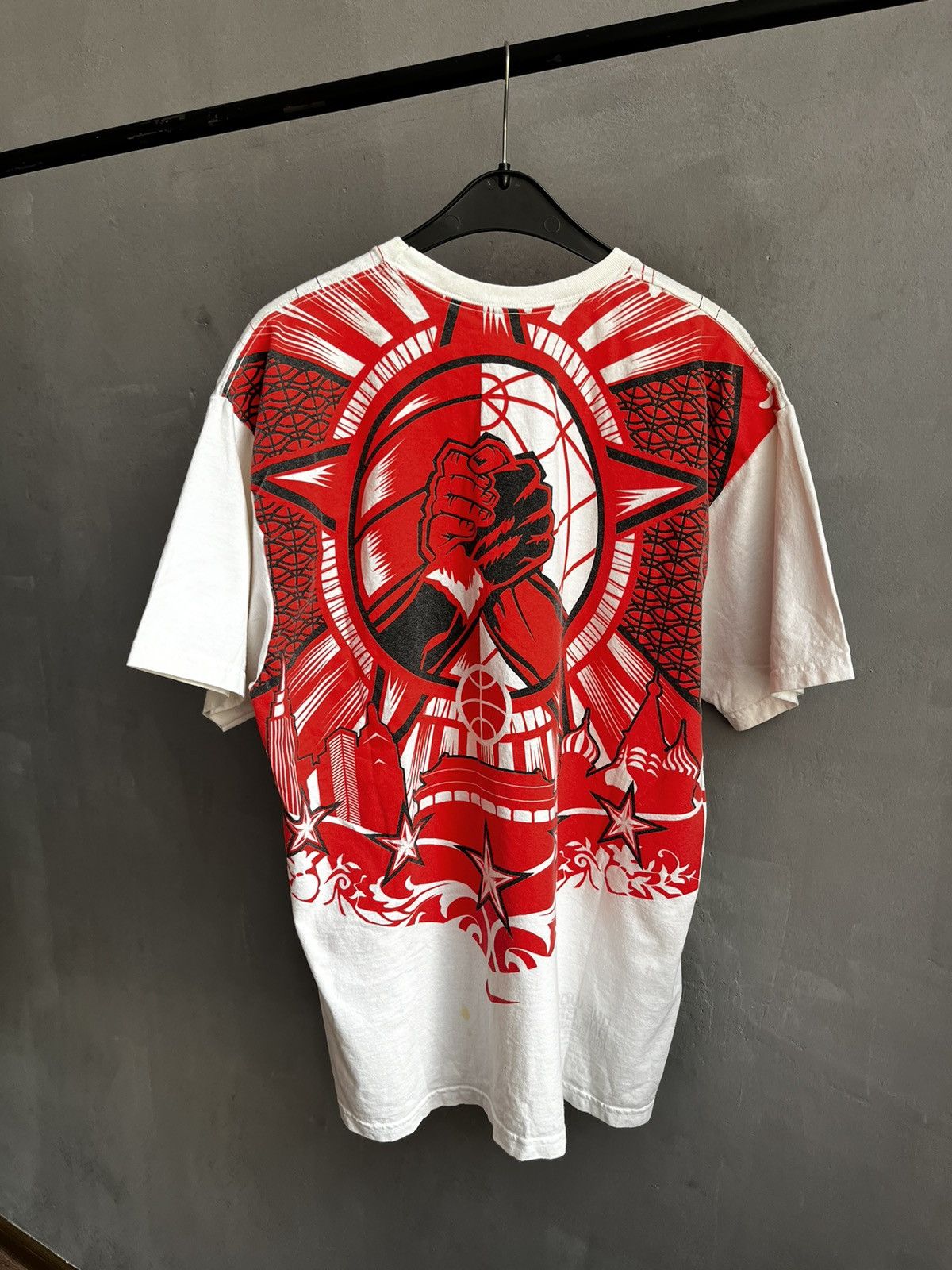Nike × Vintage Nike basketball t shirt vintage 90s Size US XL / EU 56 / 4 - 5 Thumbnail