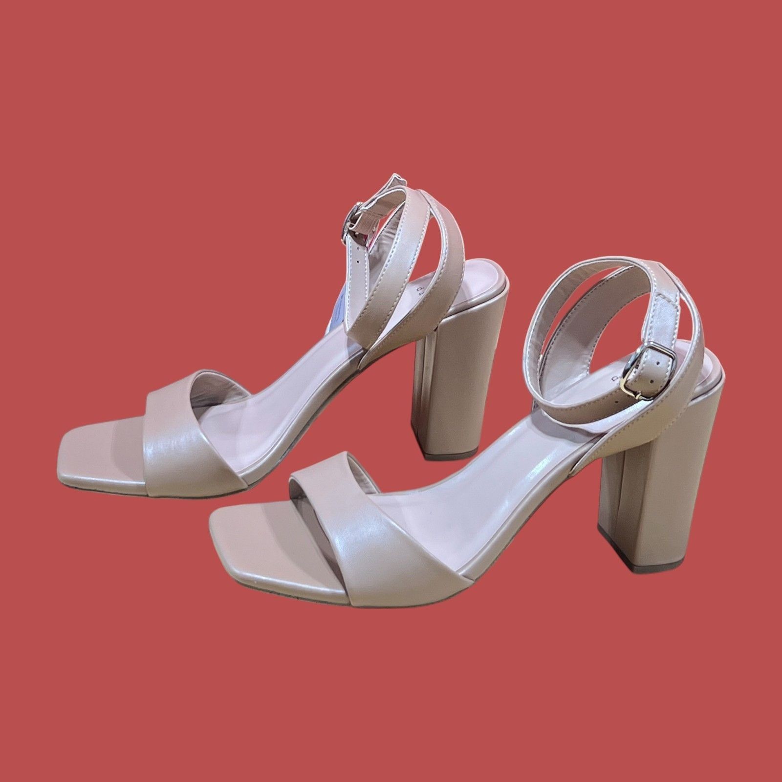 Other A New Day - Women's Heels Sandals - Beige - 10 Size US 10 / IT 40 - 14 Thumbnail