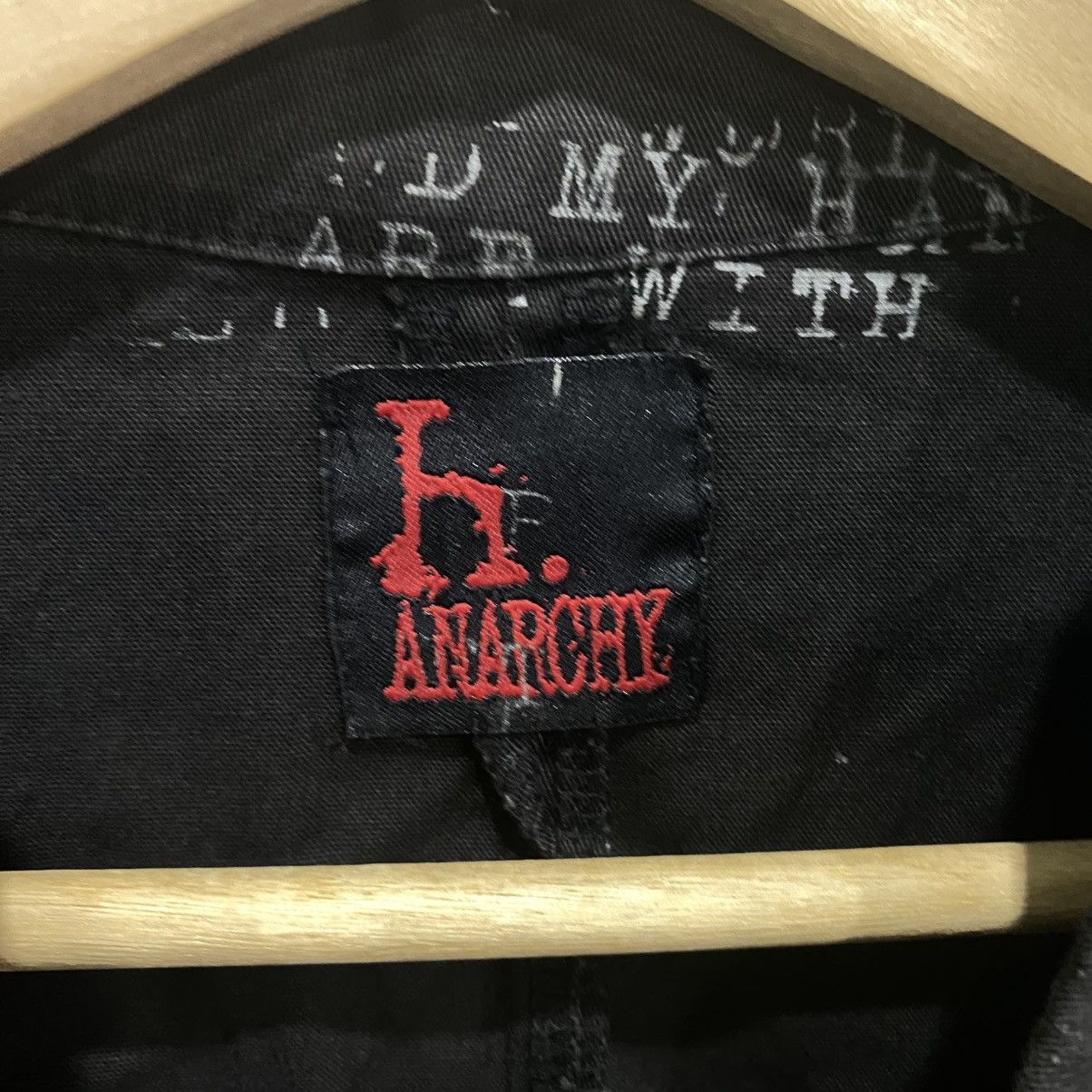 Japanese Brand h.NAOTO H.ANARCHY 'Forever Anarchy Deconstructed Jacket Punk Size US M / EU 48-50 / 2 - 11 Thumbnail