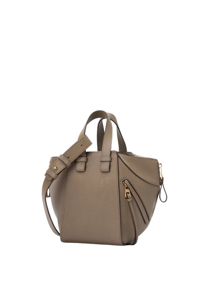 Loewe LOEWE Hammock Compact Taupe Leather Handbag NWT Auth Size ONE SIZE - 1 Thumbnail