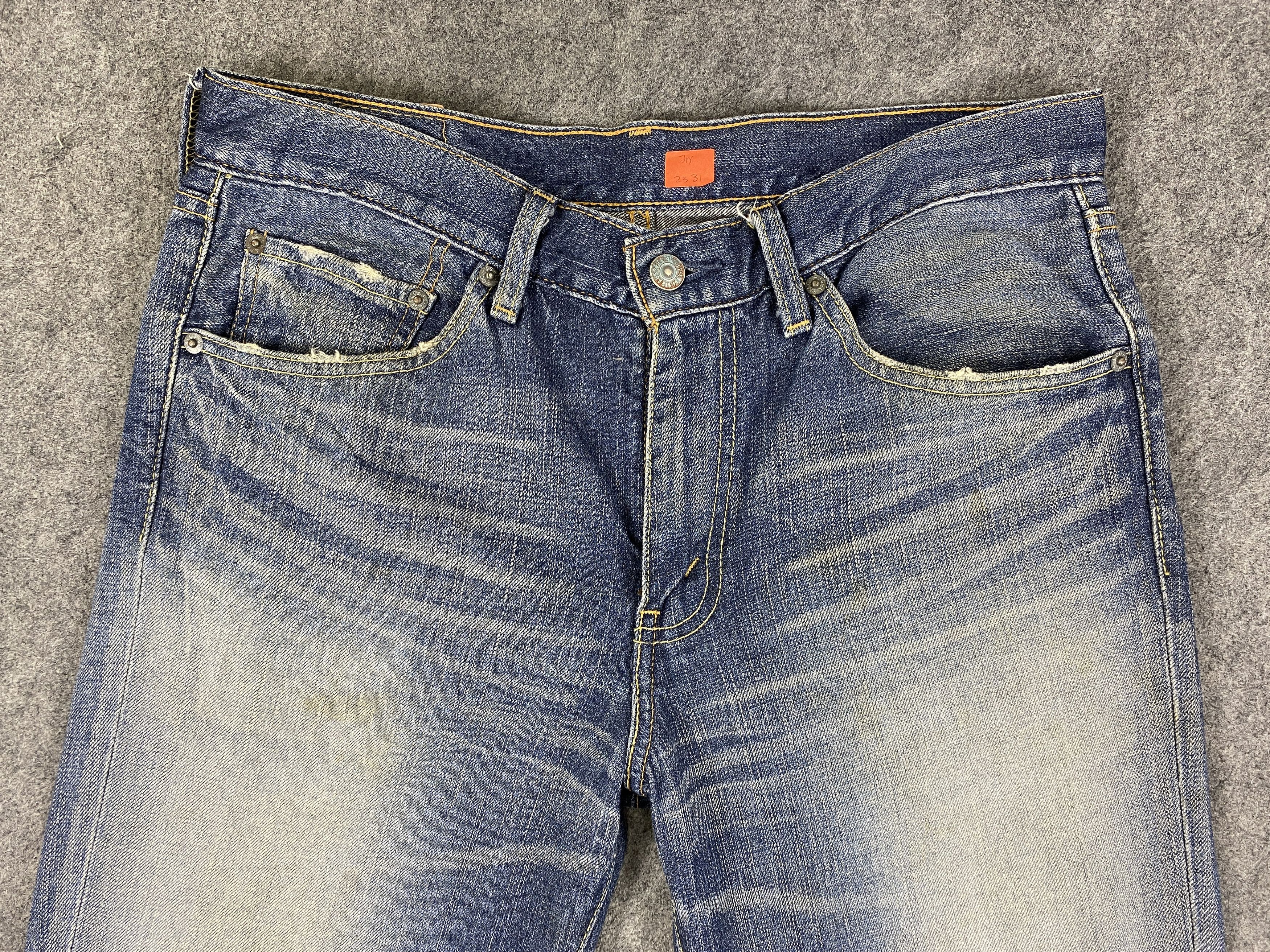 Japanese Brand Distressed Blue Vintage Levi's 517 Flare 33x29.5 -JN2331 Size US 33 - 2 Thumbnail