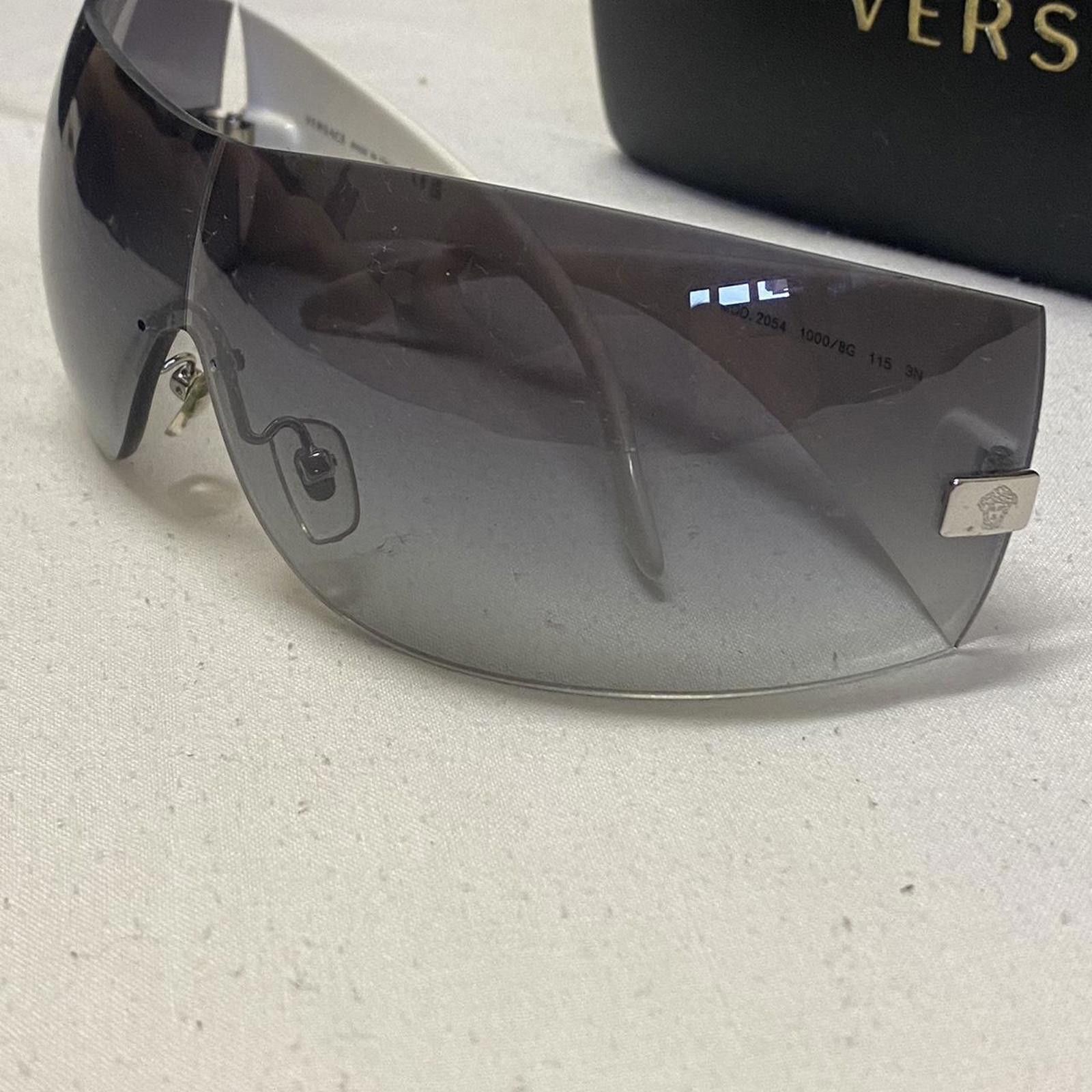 Versace Versace VE2054 shield sunglasses / sunnies Size ONE SIZE - 6 Thumbnail