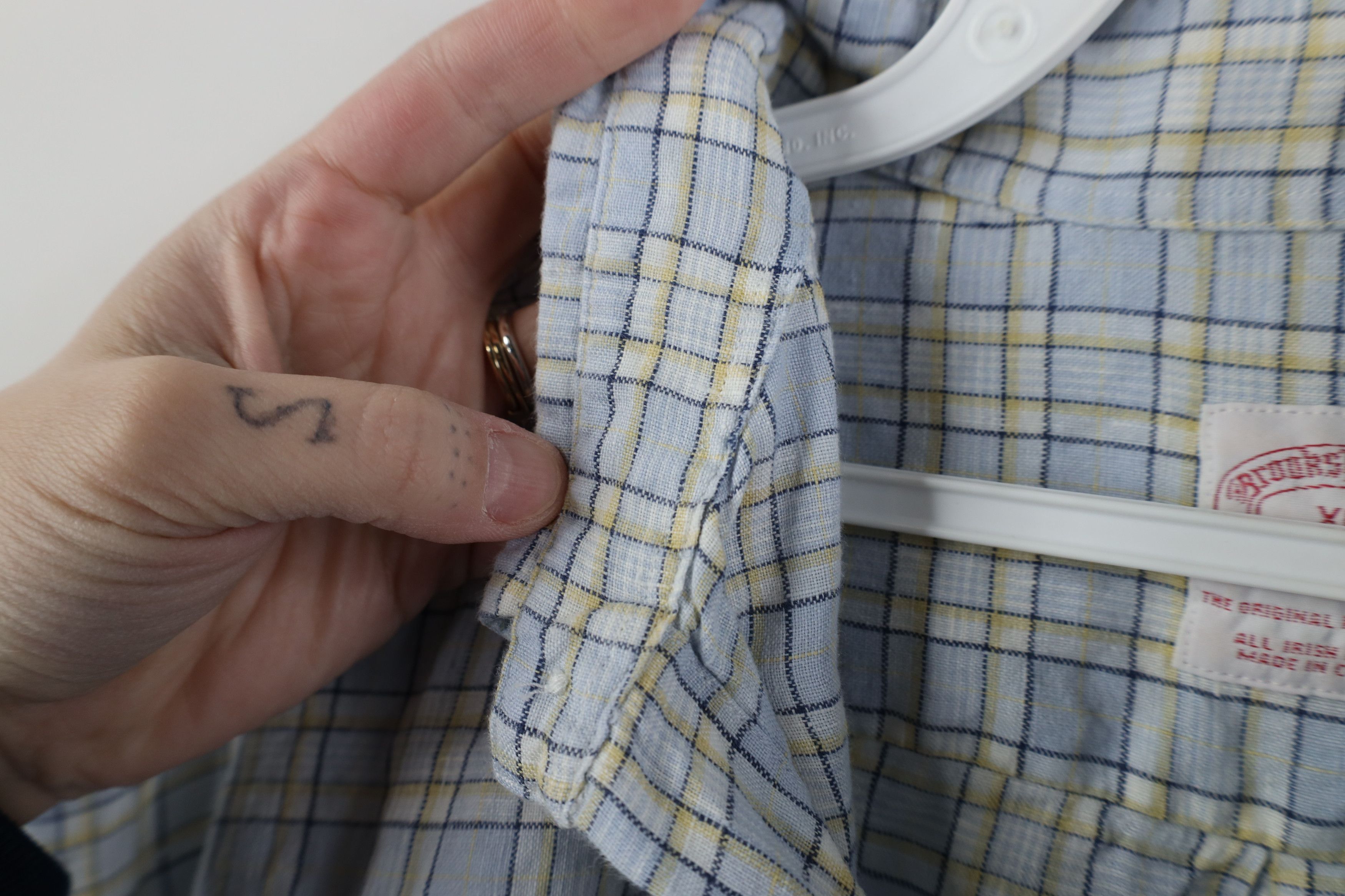 Brooks Brothers Vintage 90s Brooks Brothers Original Button Down Shirt Plaid Size US XL / EU 56 / 4 - 8 Thumbnail