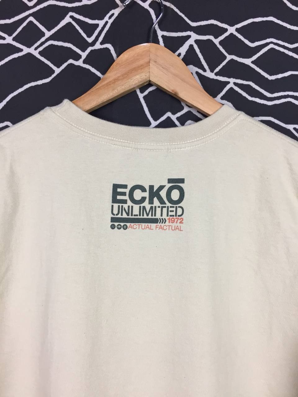 Ecko Unltd. × Marc Ecko × Vintage Vtg Ecko Unltd. The Classic T-Shirt Actual Factual Tee Size US XL / EU 56 / 4 - 7 Thumbnail