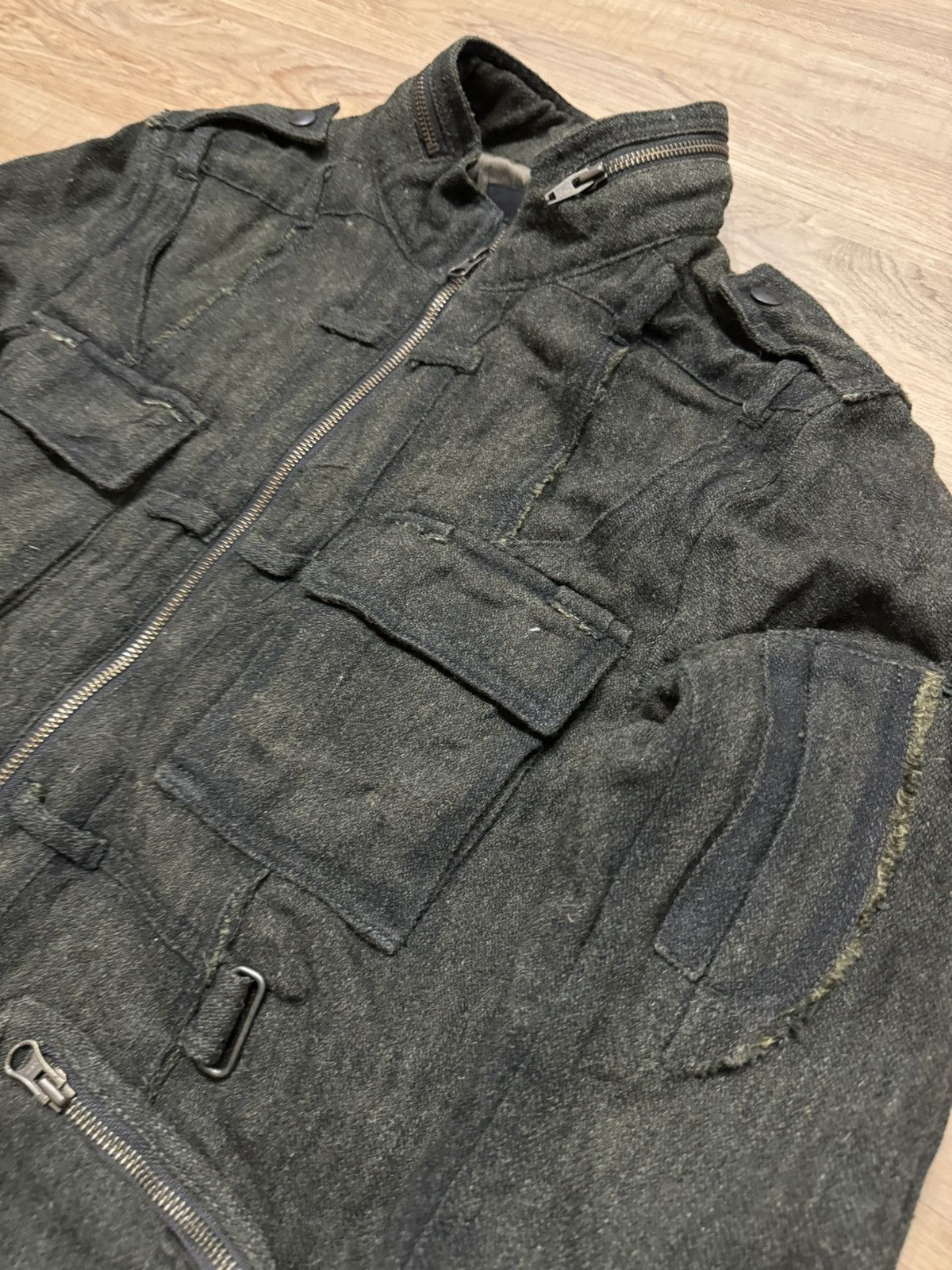 Seditionaries HALB PATCHWORKS HOBO STYLE TACTICAL BONDAGE JACKET Size US M / EU 48-50 / 2 - 2 Thumbnail