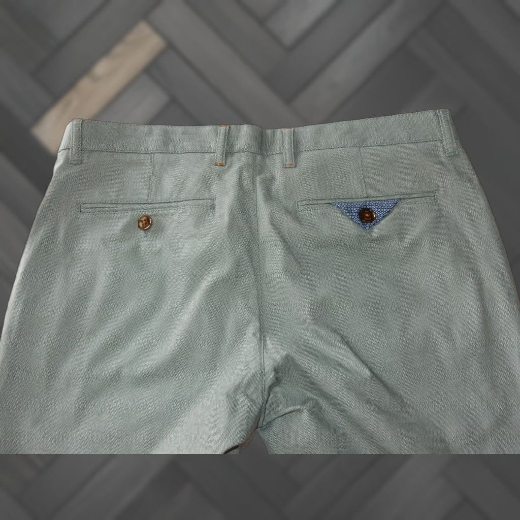 Ted Baker VINTAGE Ted Baker Men's Pants Khakis Flat Front Cotton Size 36x31 Ivory Size US 36 / EU 52 - 1 Thumbnail