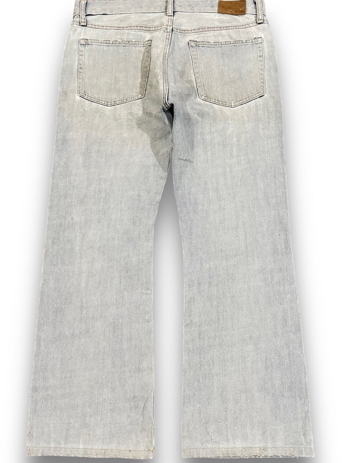 Jun Takahashi Vintage Uniqlo Jeans B-002 Flare Denim Size US 33 - 4 Thumbnail