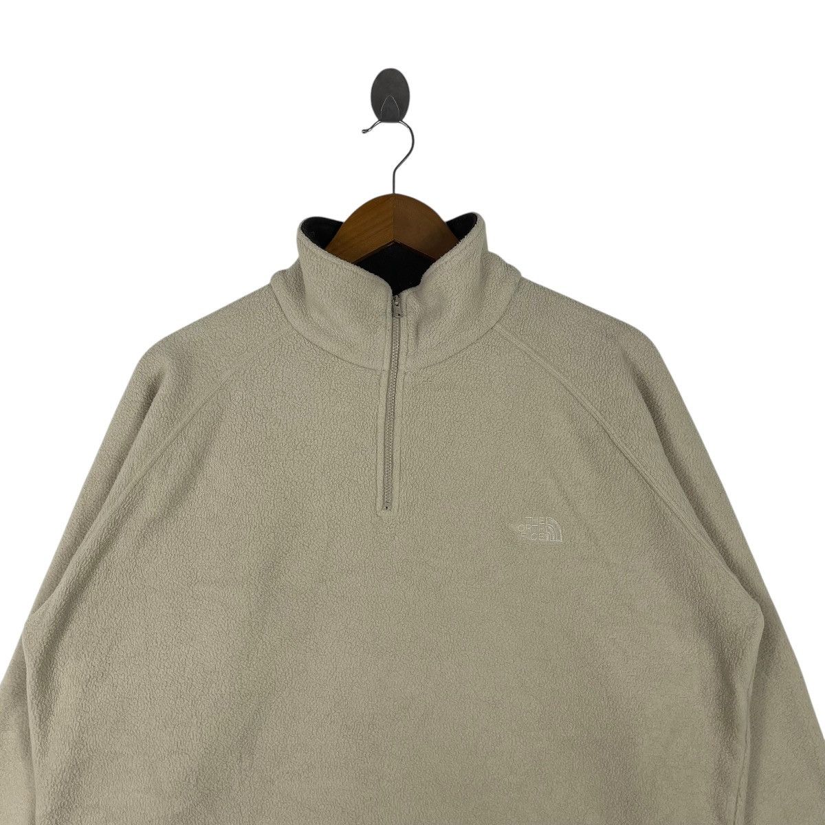 The North Face Vintage The North Face Half Zip Fleece Pullover Sweatshirt Size US L / EU 52-54 / 3 - 2 Thumbnail