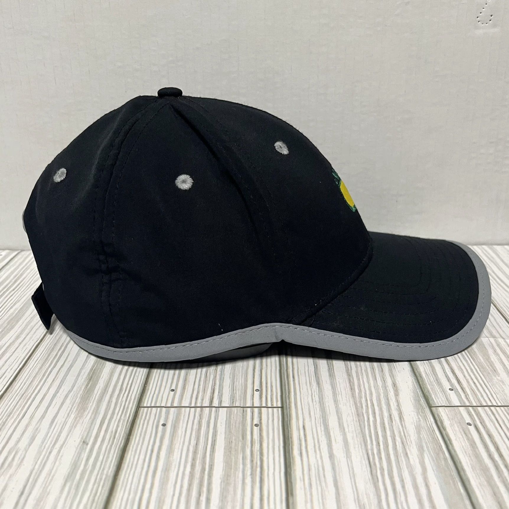 American Needle American Needle The Masters Hat Cap Strap Back Black Golf Hat Mens - One Size, Adjustable, Breathable, Lightweight, Casual Golfing, USA Theme Size ONE SIZE - 5 Thumbnail