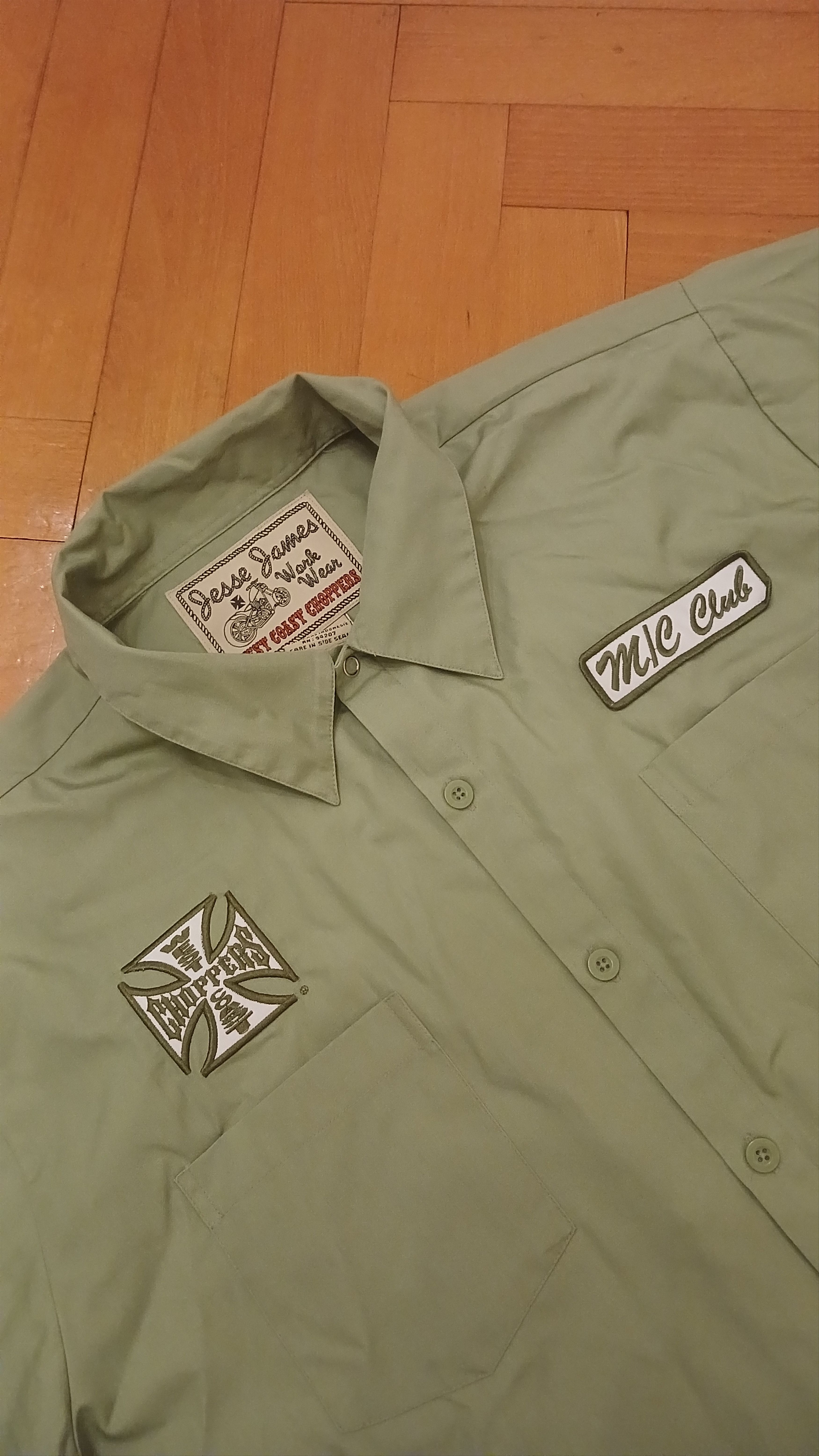 West Coast Choppers West Coast Choppers Vintage motorcycle club Shirt Size US XL / EU 56 / 4 - 3 Thumbnail