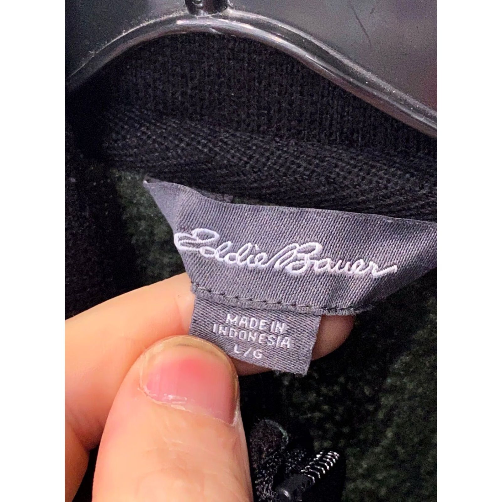 Eddie Bauer Eddie Bauer SWEATER Zippered Fleece Green Large L Mens Size US L / EU 52-54 / 3 - 4 Thumbnail