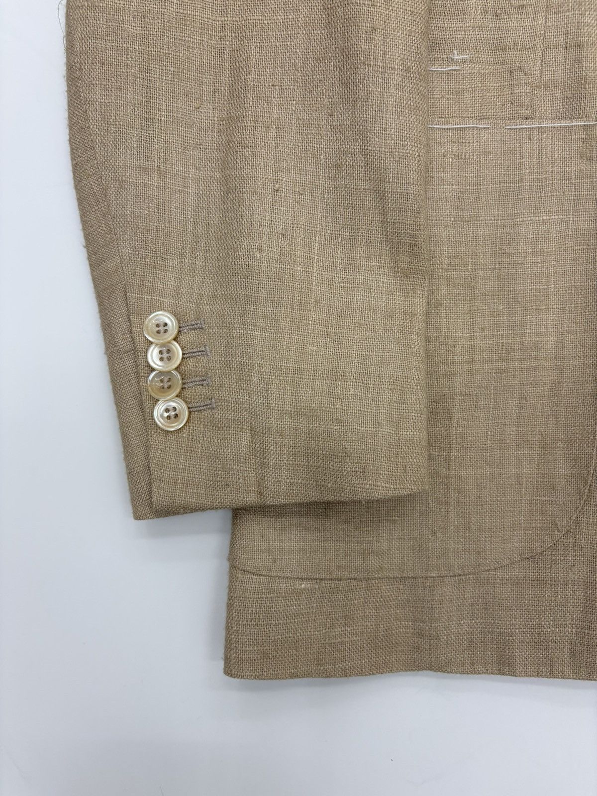 Drake's Drake's Double breasted Linen Jacket 50 Size 50R - 3 Thumbnail