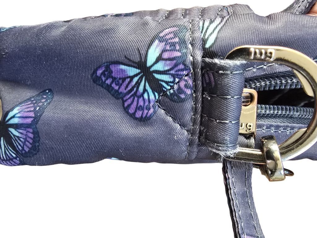 Lugz Women's Lug Swing Butterfly Print Crossbody Bag One Size Gre Size ONE SIZE - 3 Thumbnail