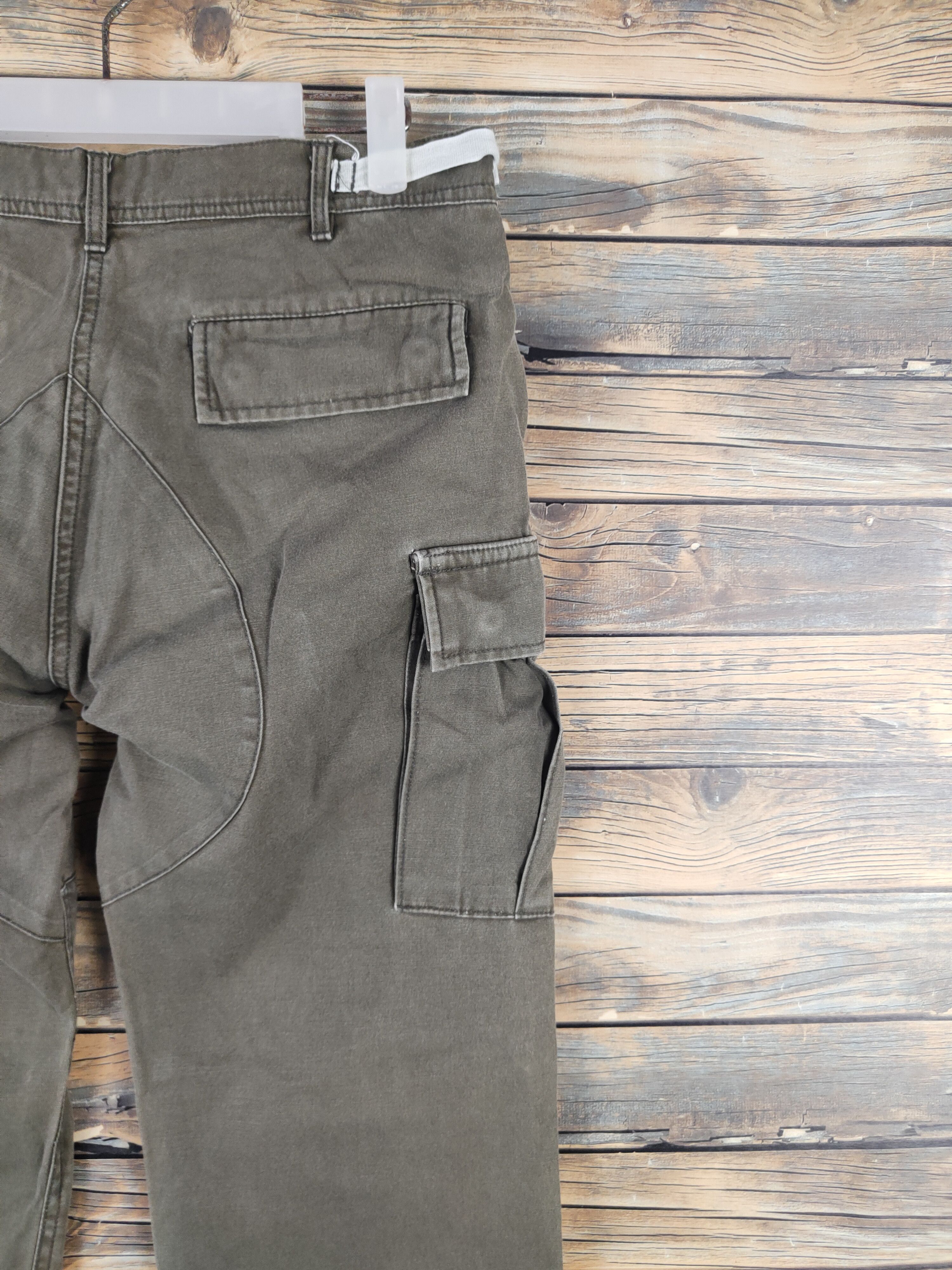 Japanese Brand DLL Close Up Olive Multipocket Tactical Cargo Pants #733 Size US 31 - 10 Thumbnail