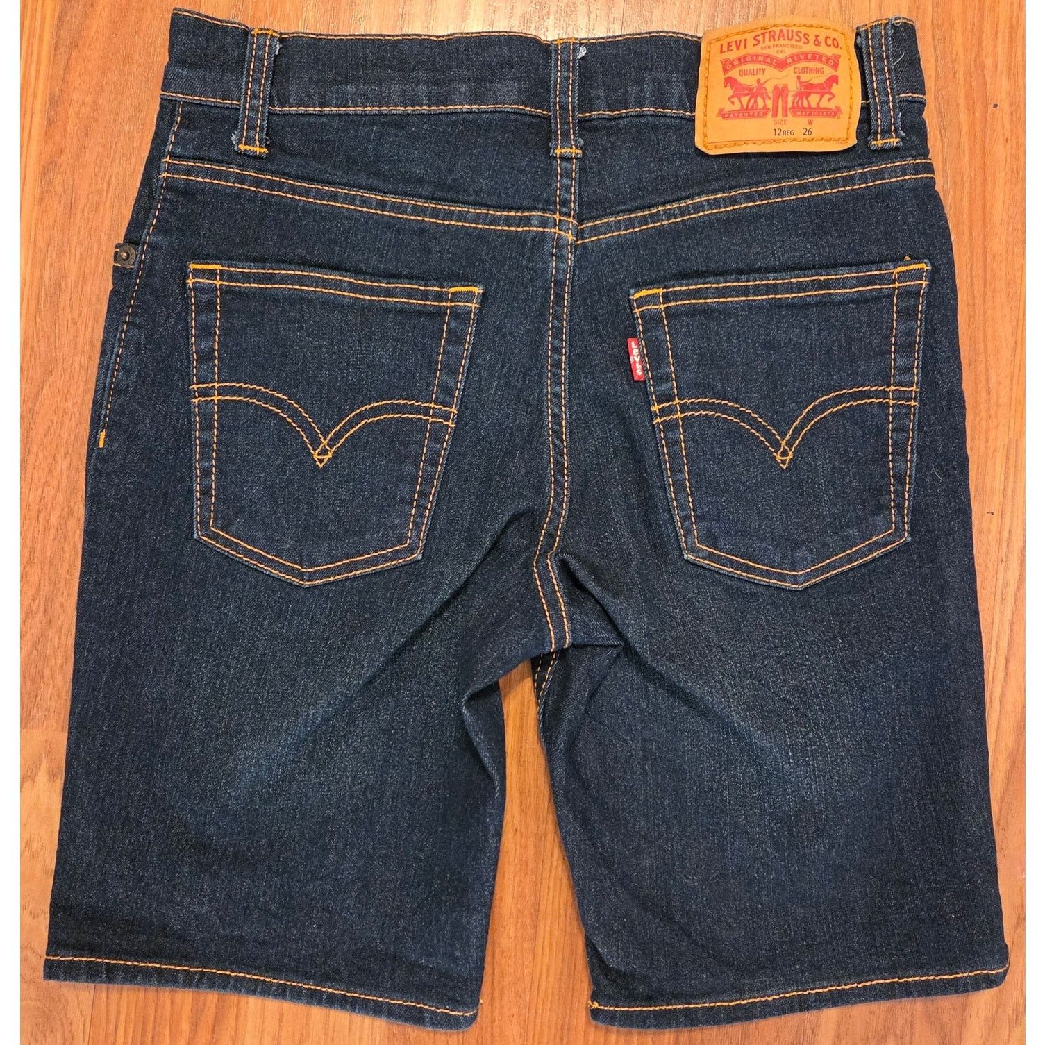 Levi's Levi's 511 Slim Blue Denim Bermuda Jean Shorts-Junior Size12 Size 26" / US 2 / IT 38 - 3 Thumbnail