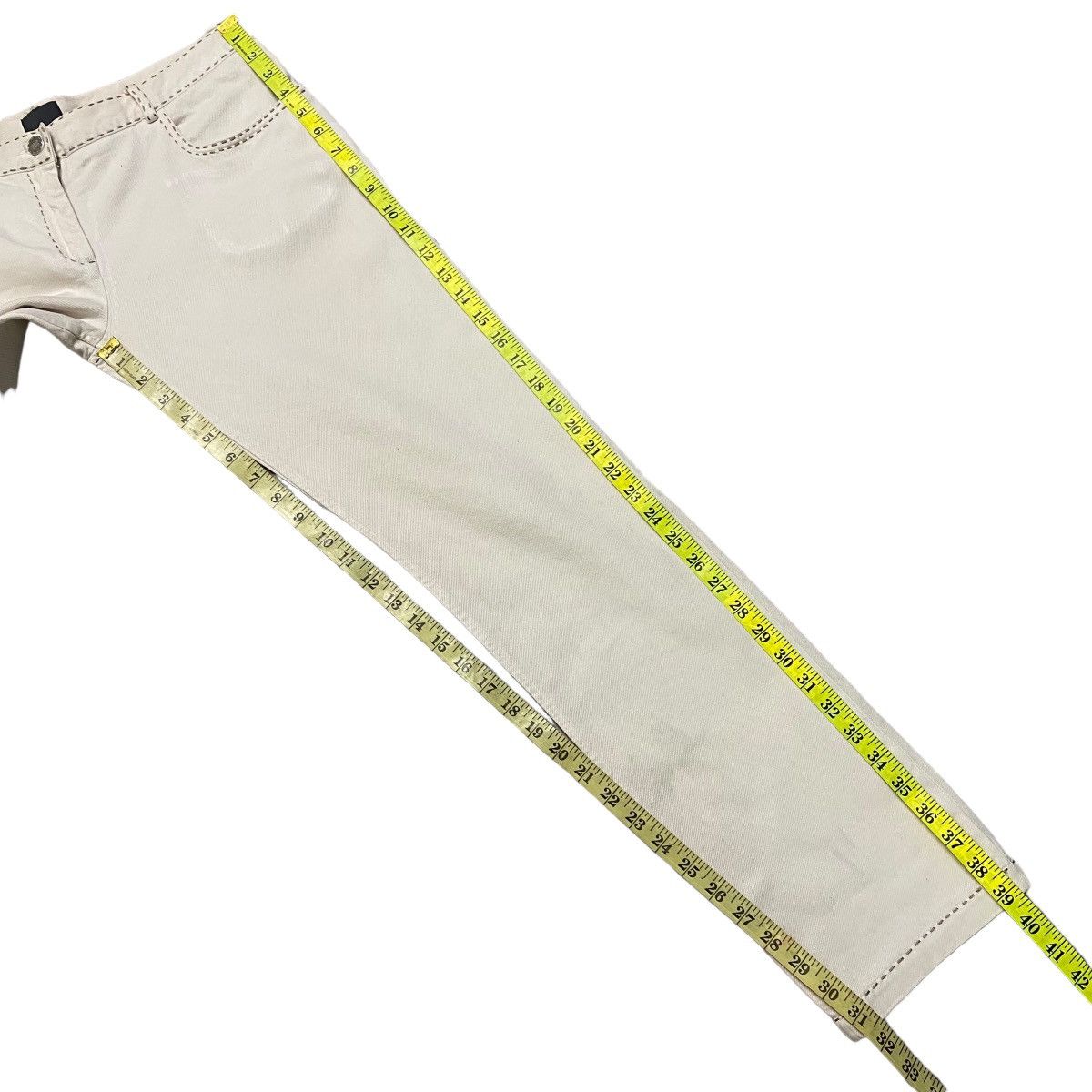 Fendi Fendi Selleria Creamy Jeans Handstitch Size 30" / US 8 / IT 44 - 23 Thumbnail
