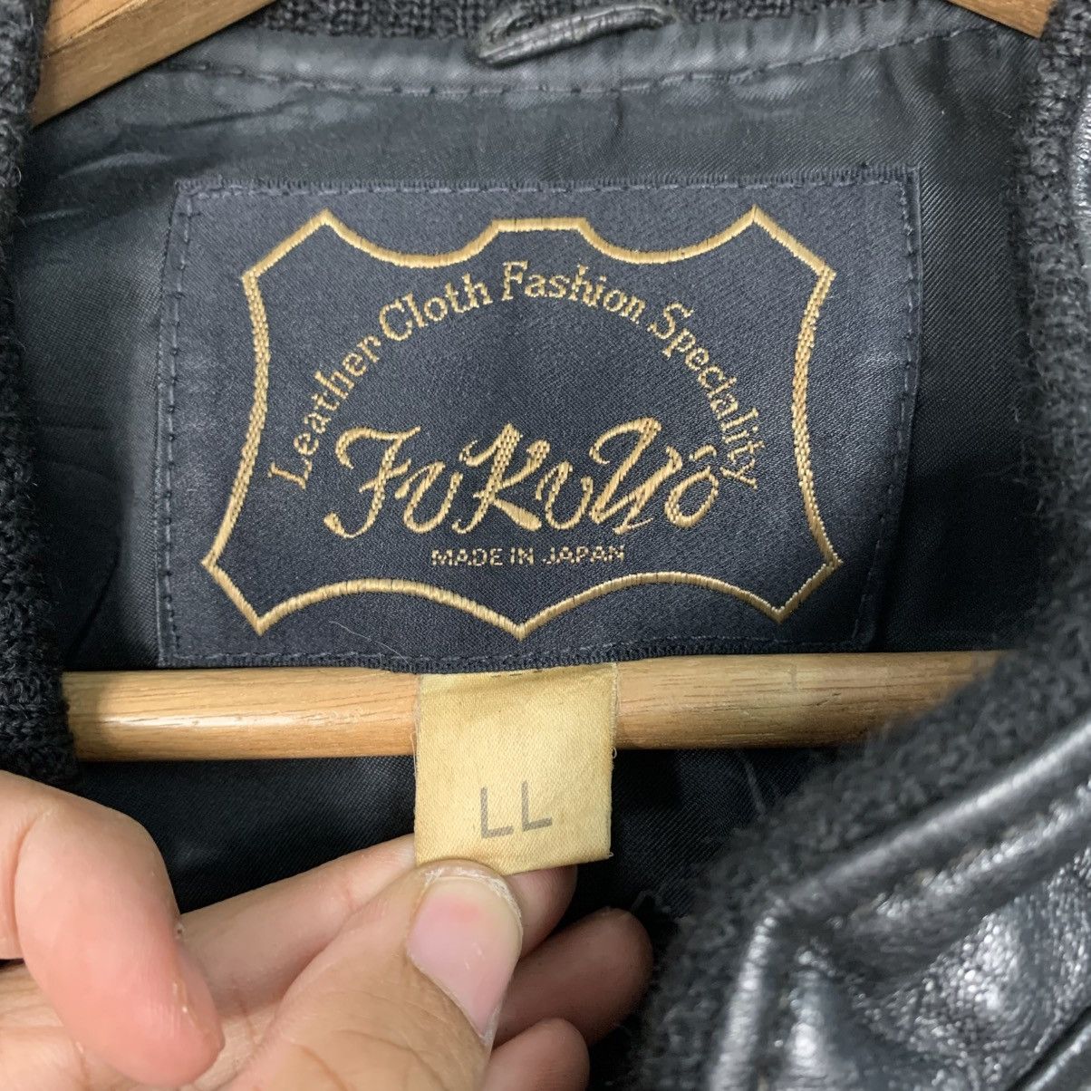 Japanese Brand Japanese Brand Fukuyo Bomber Leather Jacket Size US M / EU 48-50 / 2 - 15 Thumbnail