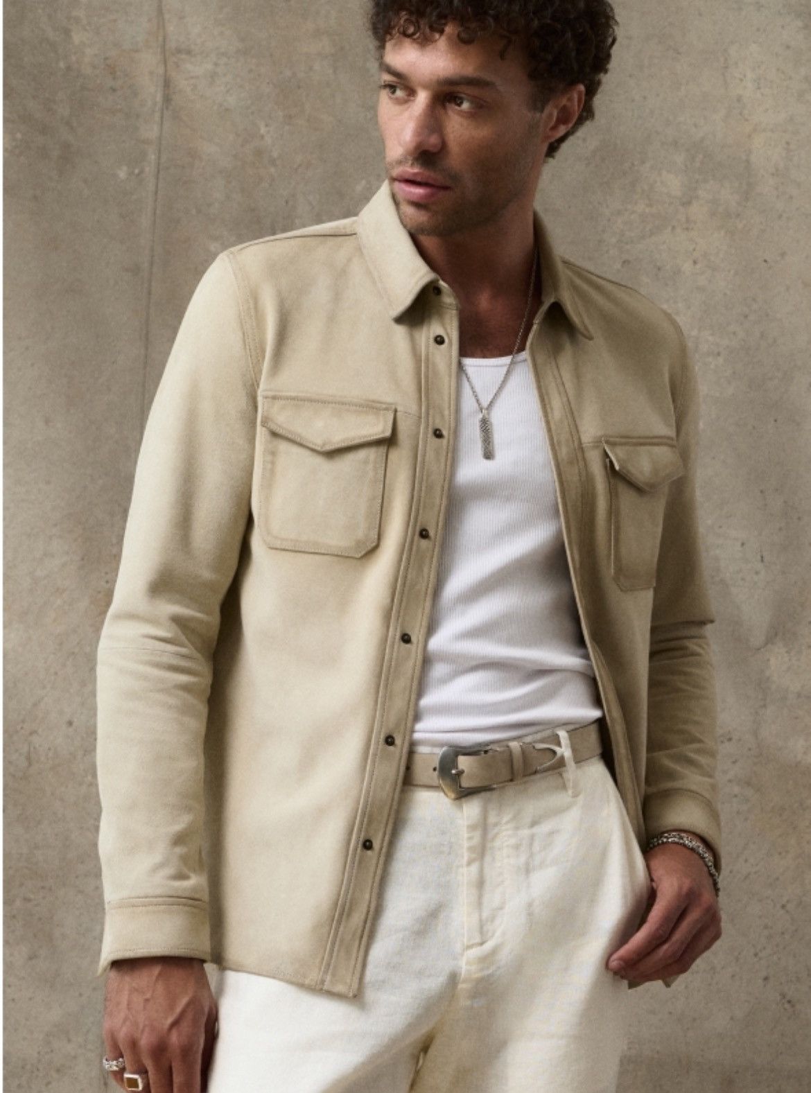 John Varvatos Izzy shirt jacket. Size EU 48 USA 38 Size US M / EU 48-50 / 2 - 1 Thumbnail