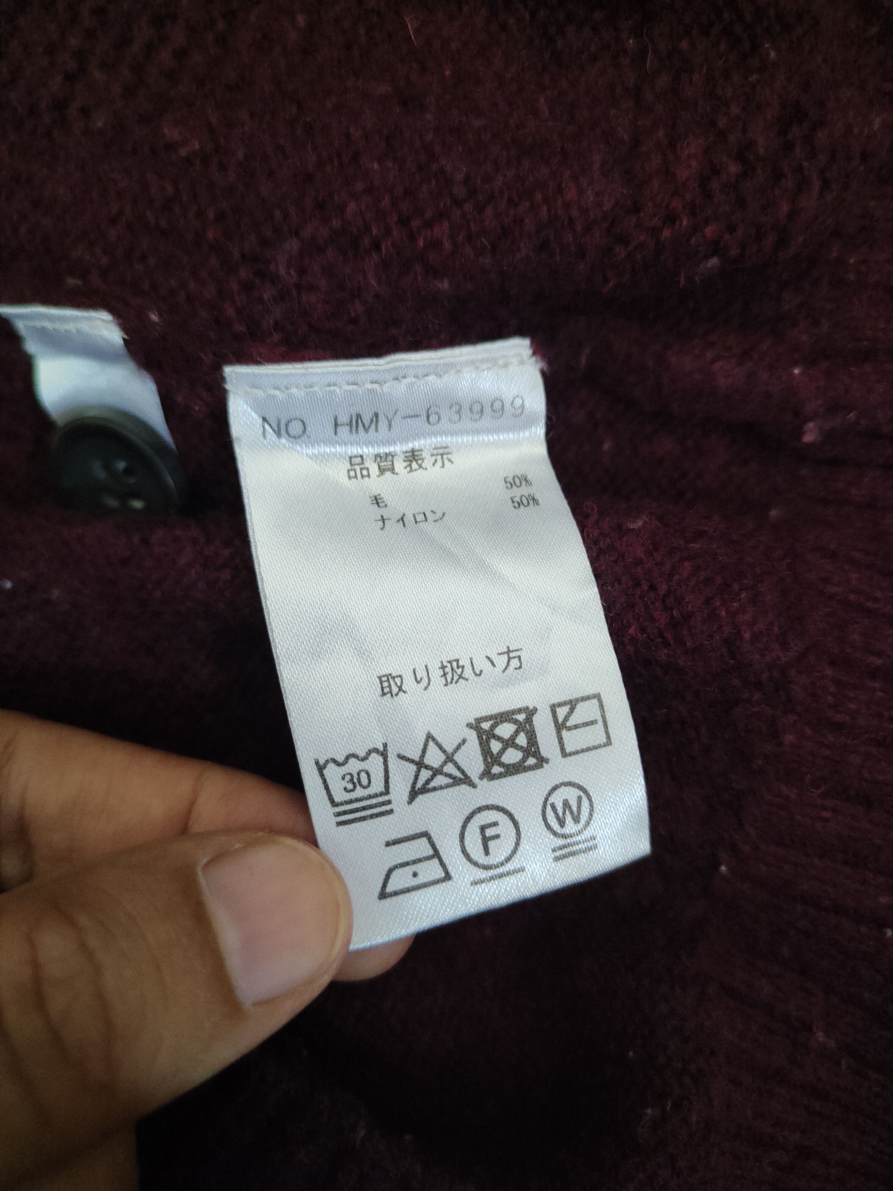Playboy DL Vip Playboy Dark Purple Knitwear Cardigans #46-524 Size US L / EU 52-54 / 3 - 12 Thumbnail