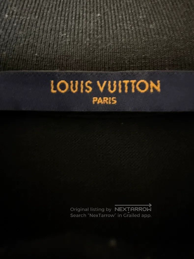 Louis Vuitton Louis Vuitton Black embroidered monogrammed wool knit swea Size US XL / EU 56 / 4 - 3 Thumbnail