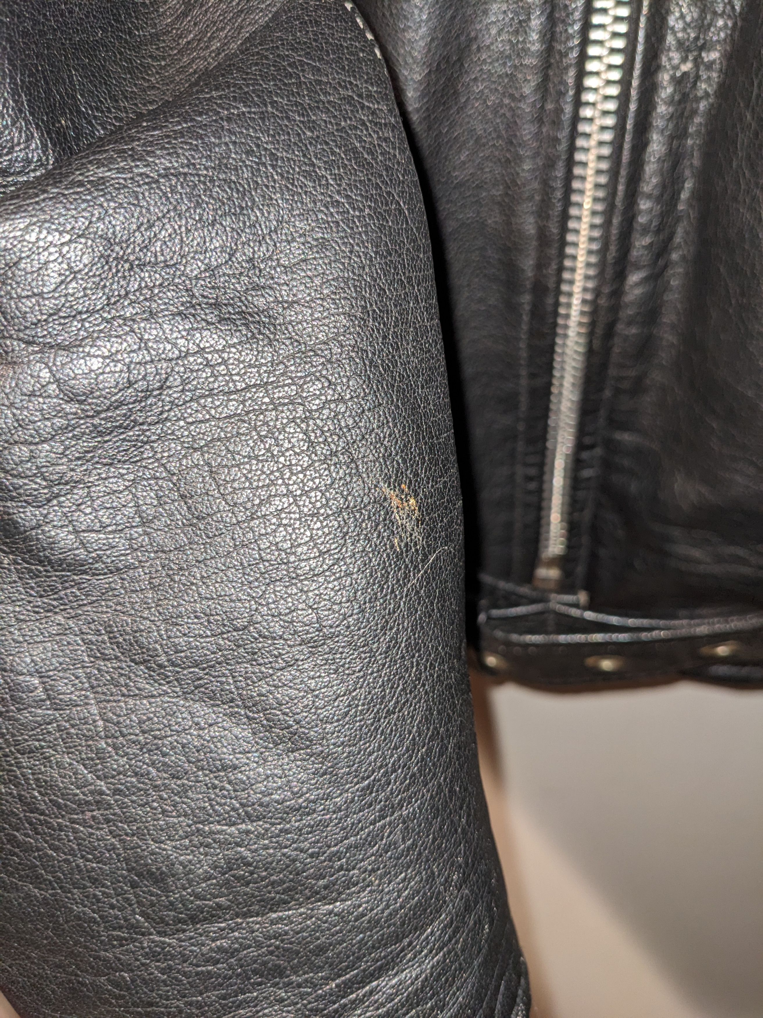 Vintage 90s Harley Davidson Motorcycle Tall Leather Jacket