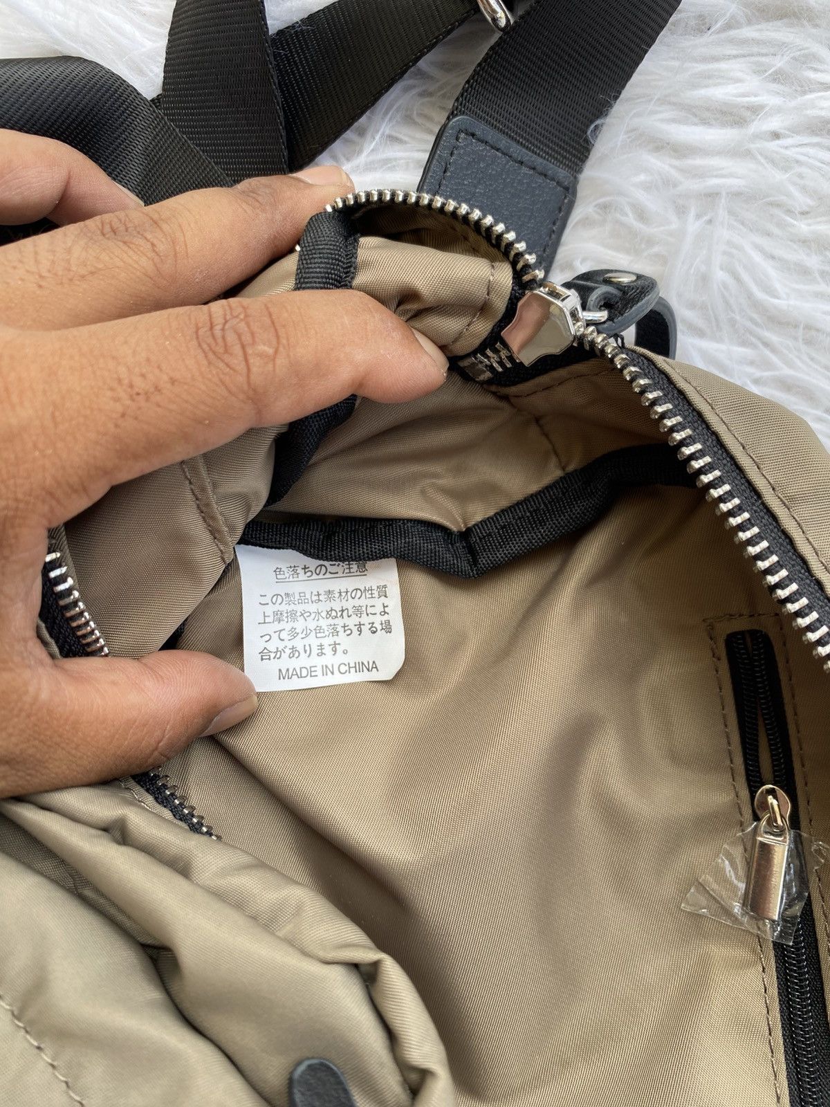 Yohji Yamamoto Rare Y'saccs Double Front Pocket Soulder Bag Size ONE SIZE - 18 Thumbnail