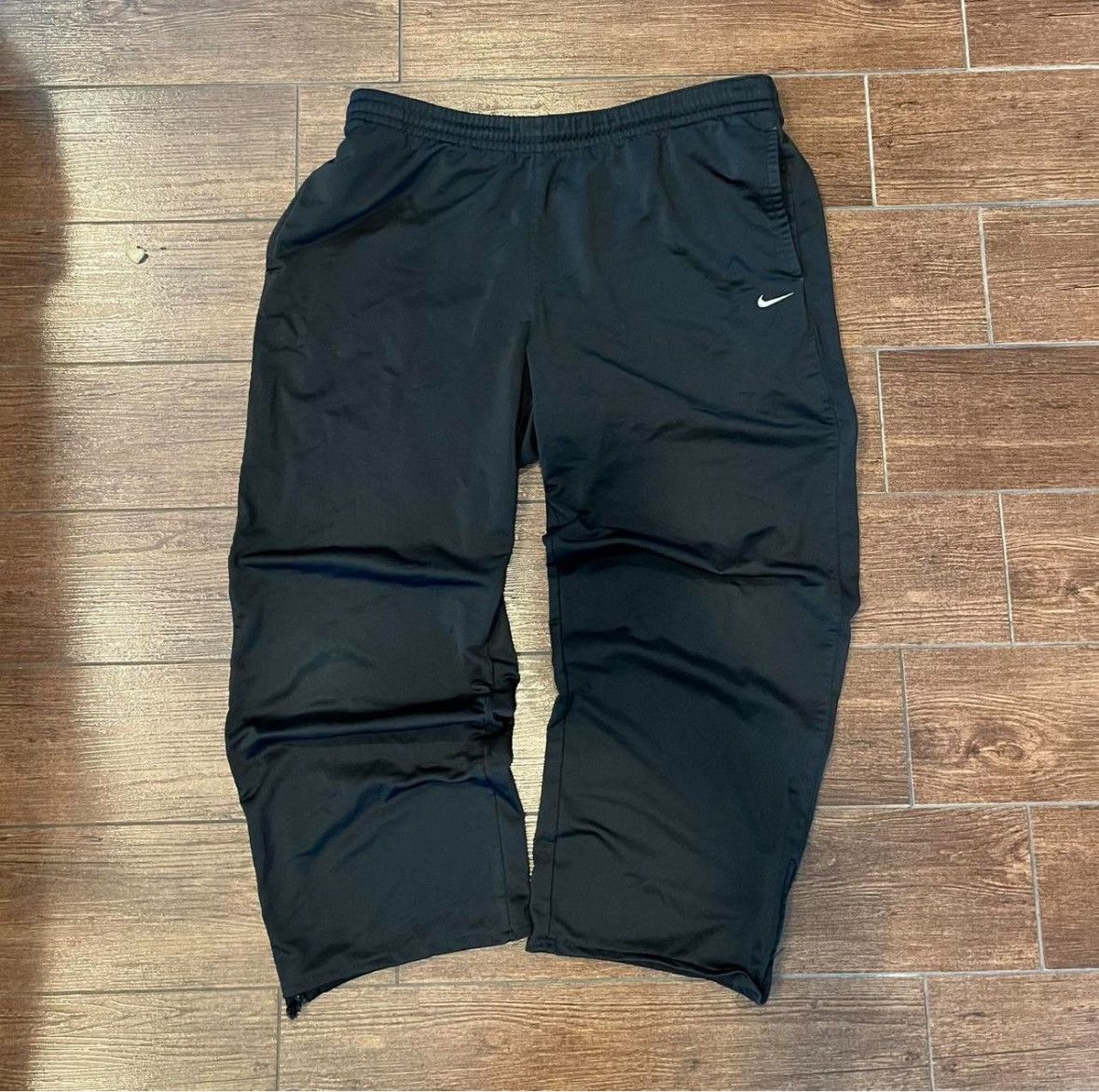 Nike × Vintage Black Vintage Nike Track Pants Size US 32 / EU 48 - 1 Thumbnail