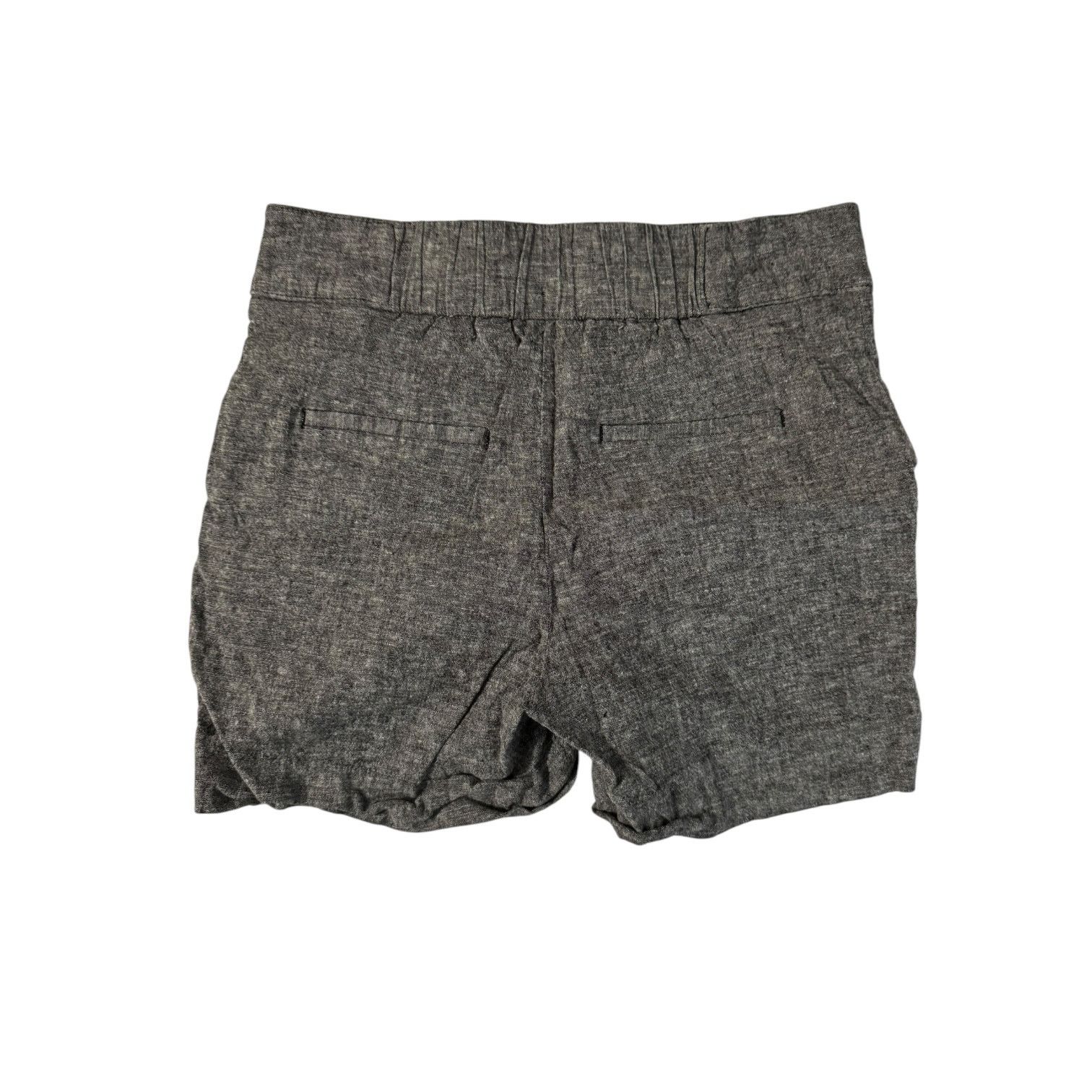 Apt. 9 Apt. 9 Light Gray Breathable Linen Boyfriend Shorts – XS Size 28" / US 6 / IT 42 - 3 Thumbnail