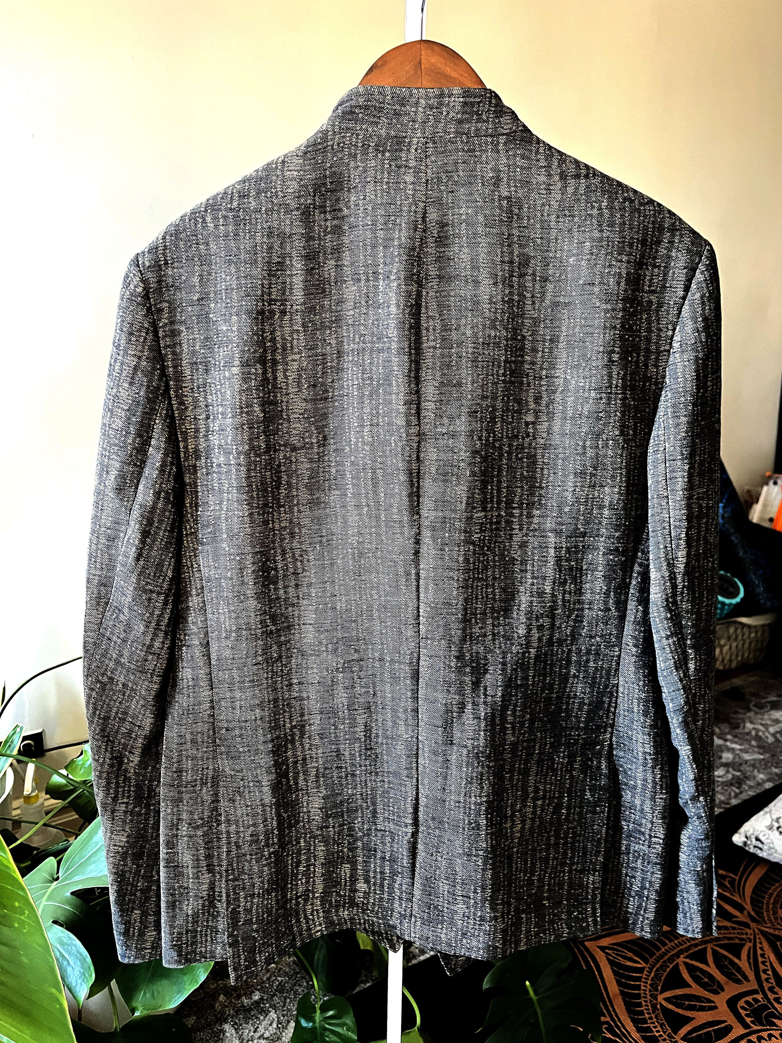John Varvatos JOHN VARVATOS GREY BLAZER / JACKET Size US M / EU 48-50 / 2 - 7 Thumbnail